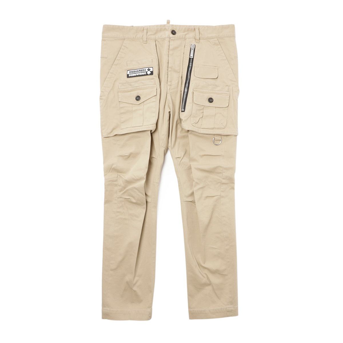 DSQUARED2 ベージュ カーゴパンツ 4ポケット DSQUARED2 ベージュ カーゴパンツ 4ポケット