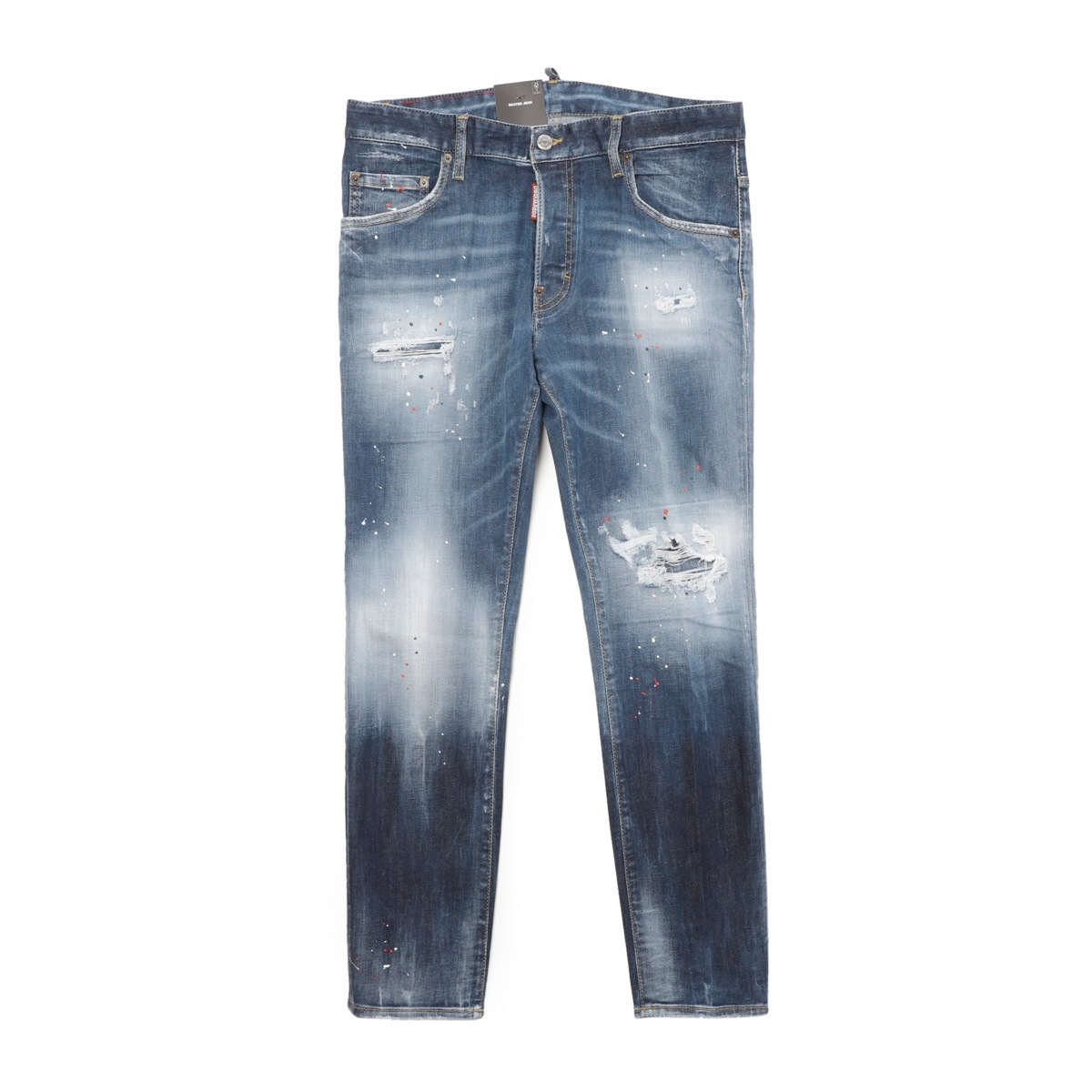 DSQUARED2 ディースクエアード ボタンフライジーンズ/SKATER JEAN 