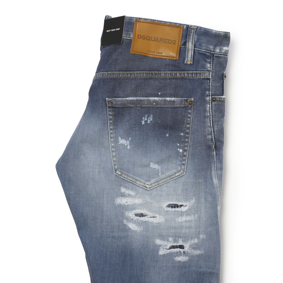 DSQUARED2 ディースクエアード ジップフライジーンズ/SEXY TWIST JEAN