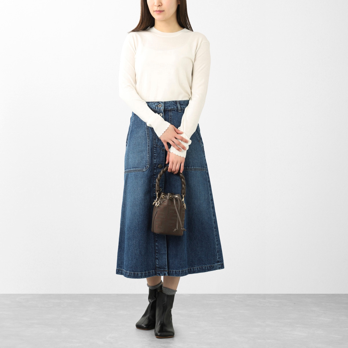 FENDI フェンディ ハンドバッグ 2WAY/ショルダーバッグ/MON TRESOR モントレゾール レディース