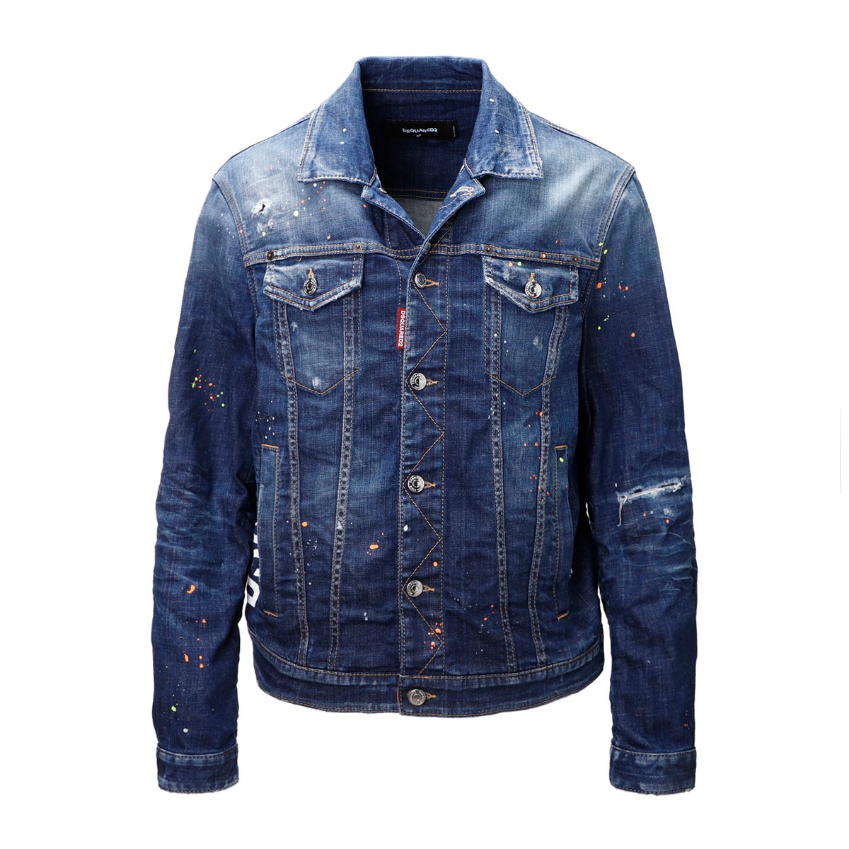 アウトレット】DSQUARED2 ディースクエアード デニムジャケット/DARK