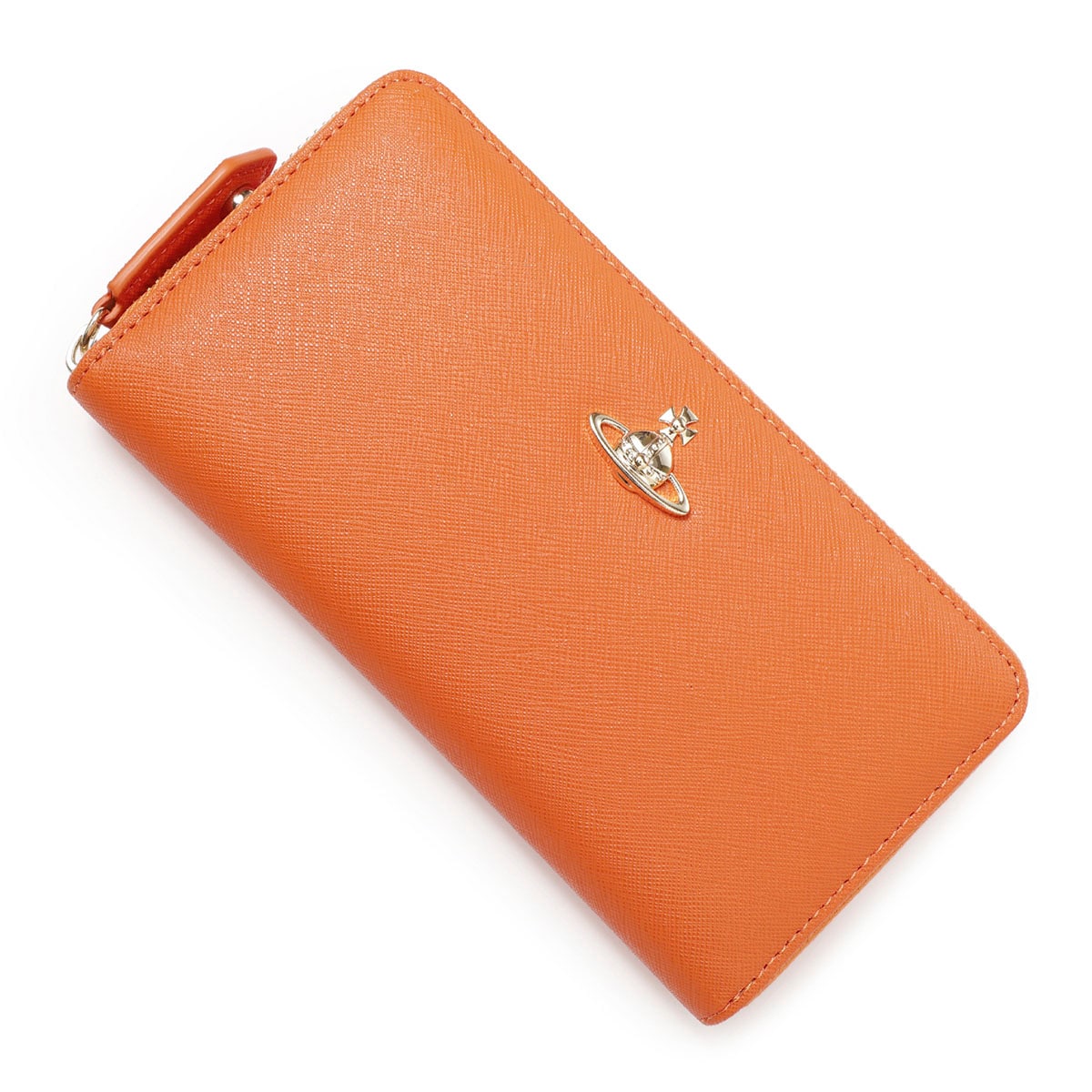 新品　Vienne Westwood 55vv337 長財布　オレンジ×ブルー ヴィヴィアンウエストウッド Vivienne Westwood 財布 長財布