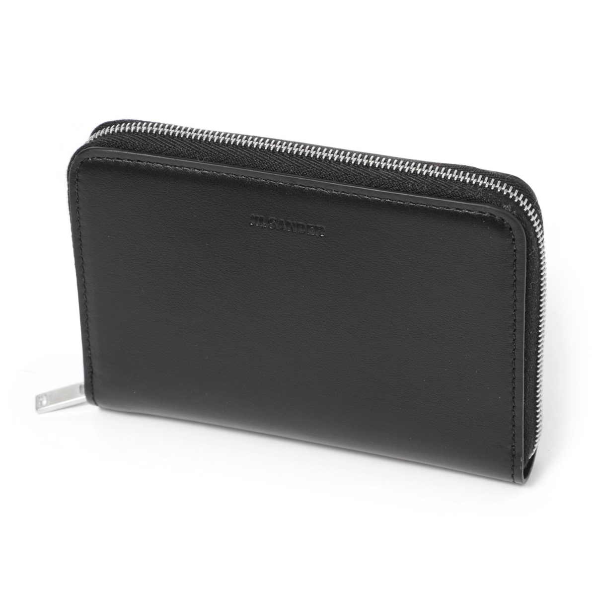 【アウトレット】JIL SANDER ジルサンダー 2つ折り財布 小銭入れ付き/ラウンドジップウォレット/POCKET ZIP AROUND WALLET メンズ