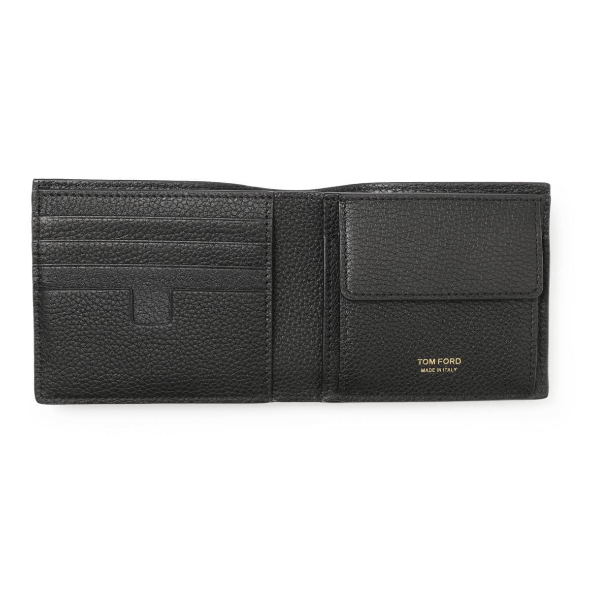 TOM FORD トムフォード 2つ折り財布 小銭入れ付き/コンパクト
