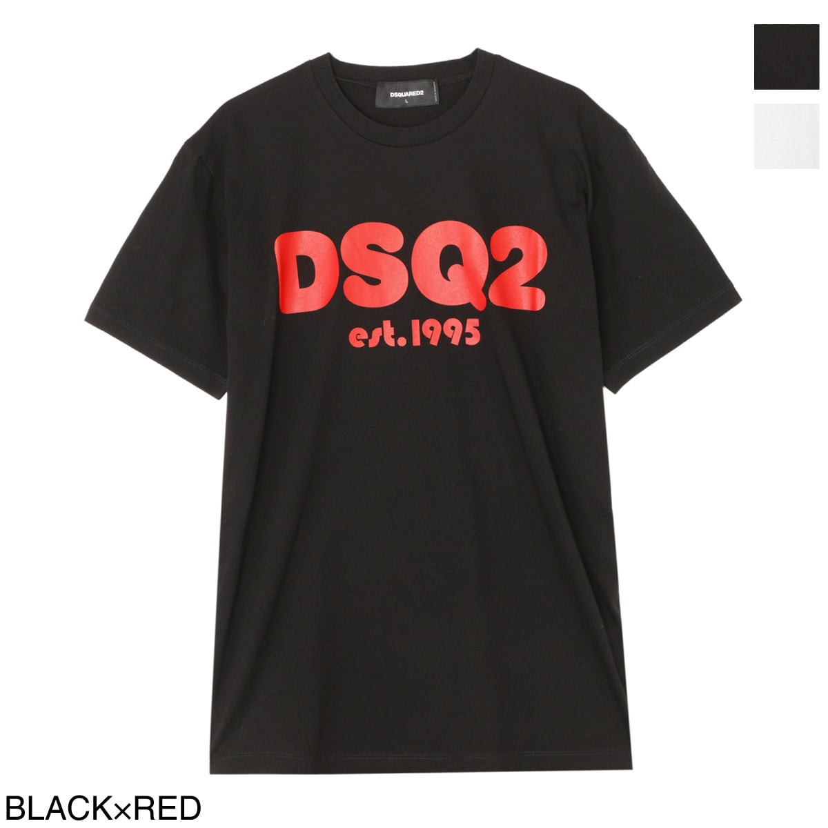 【決算SALE】【アウトレット】DSQUARED2 ディースクエアード クルーネック半袖Tシャツ メンズ