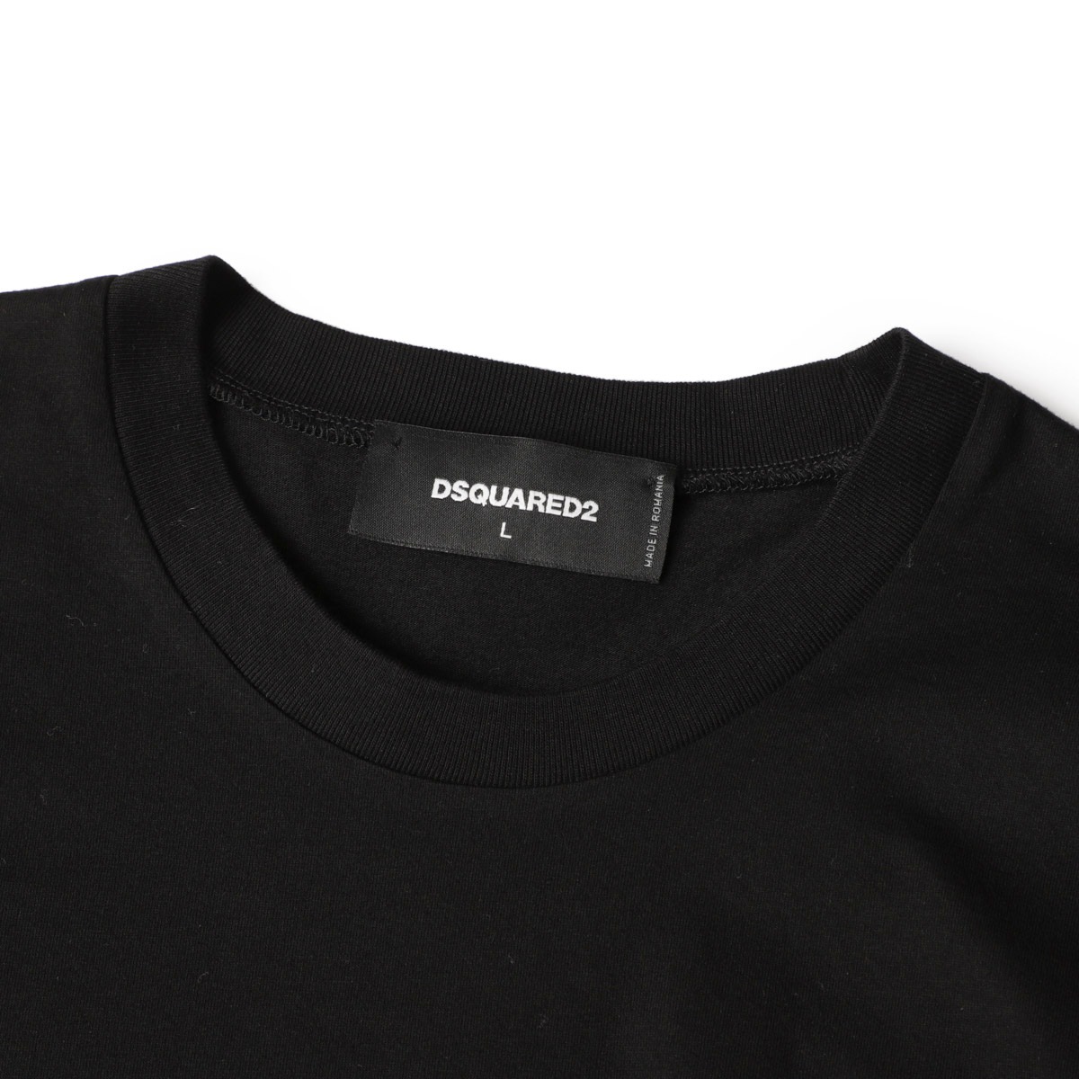 DSQUARED2 ディースクエアード クルーネック半袖Tシャツ/D2 SLOUCH T