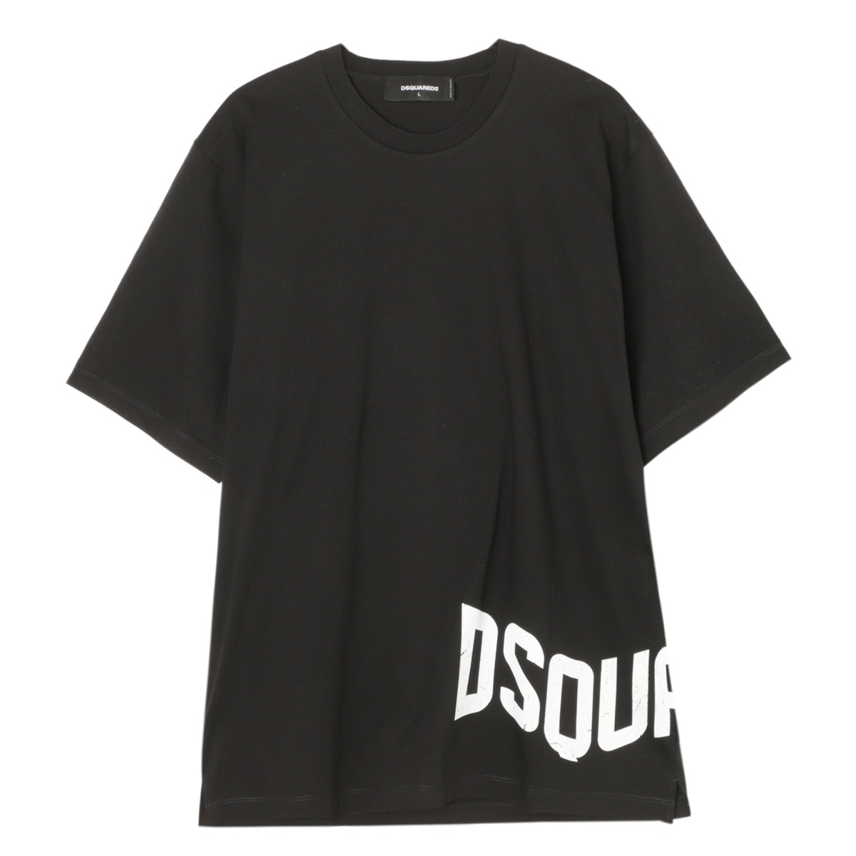 DSQUARED2 ディースクエアード クルーネック半袖Tシャツ/D2 SLOUCH T