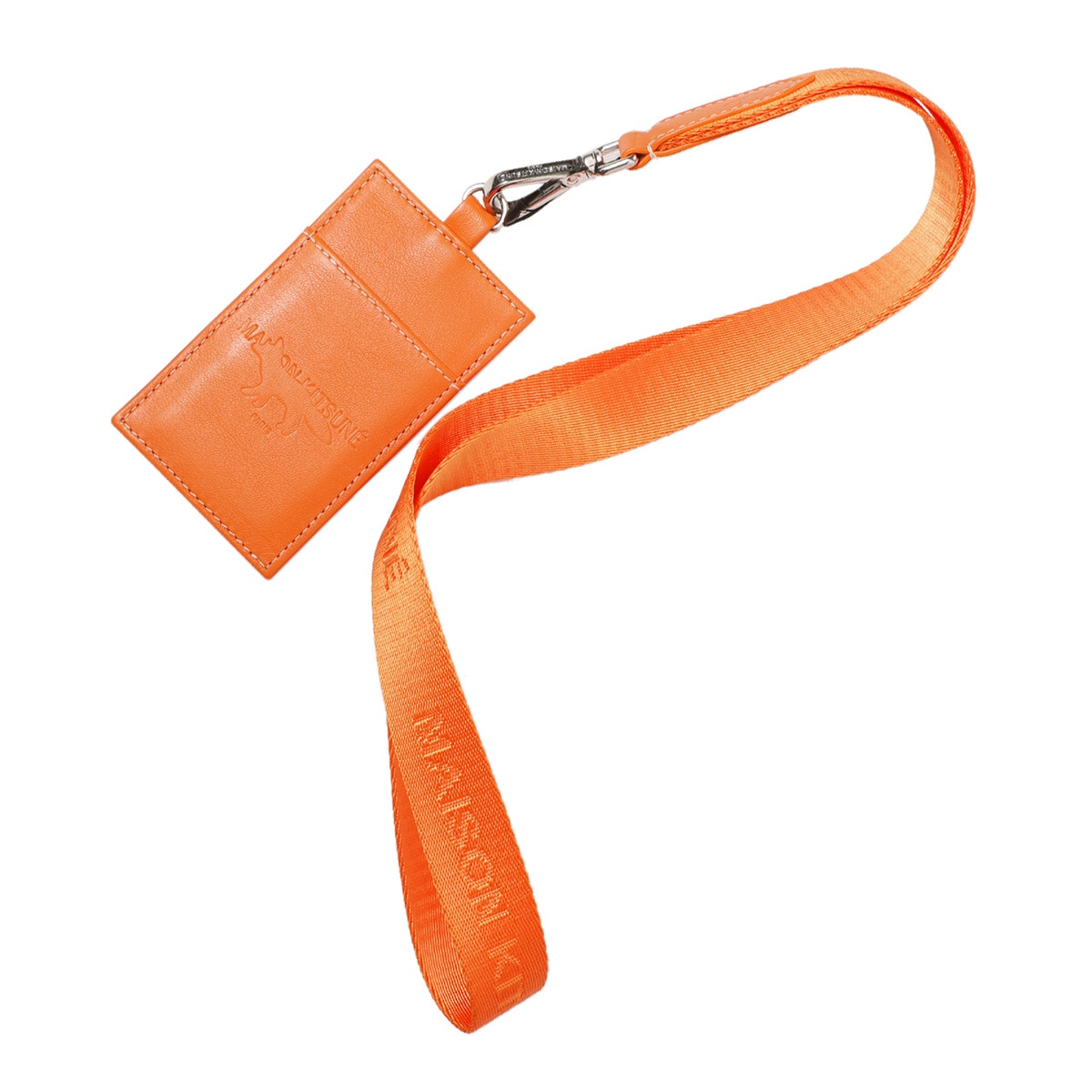 【アウトレット】MAISON KITSUNE メゾンキツネ ストラップ付き カードケース