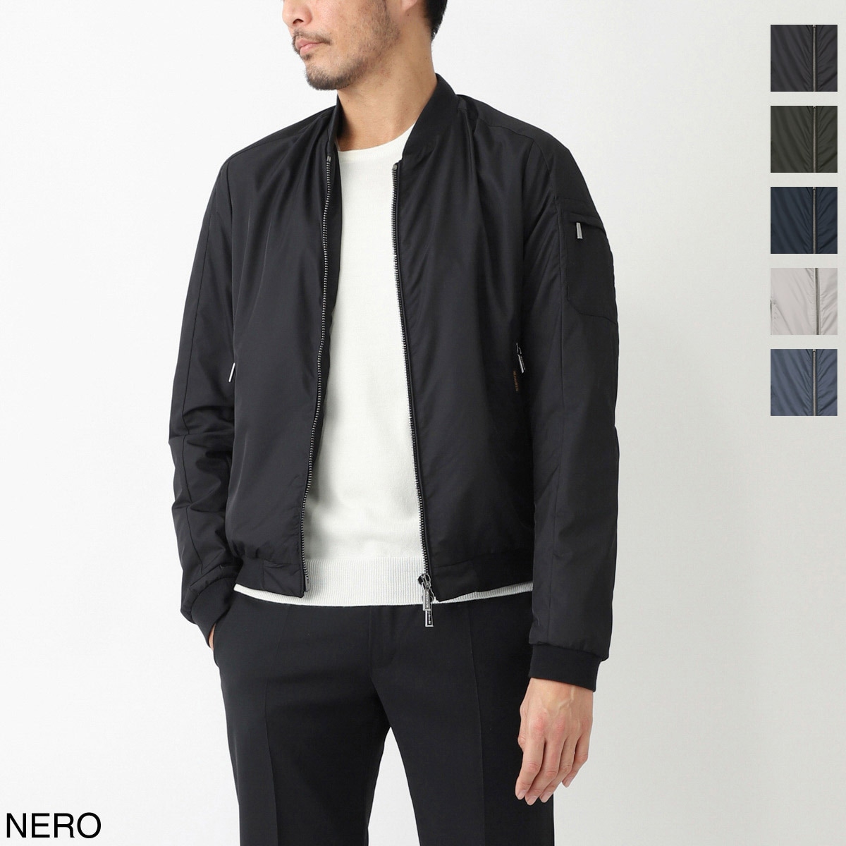 MOORER ムーレー ボンバージャケット/CORELLI-WK1 コレッリ【大きい