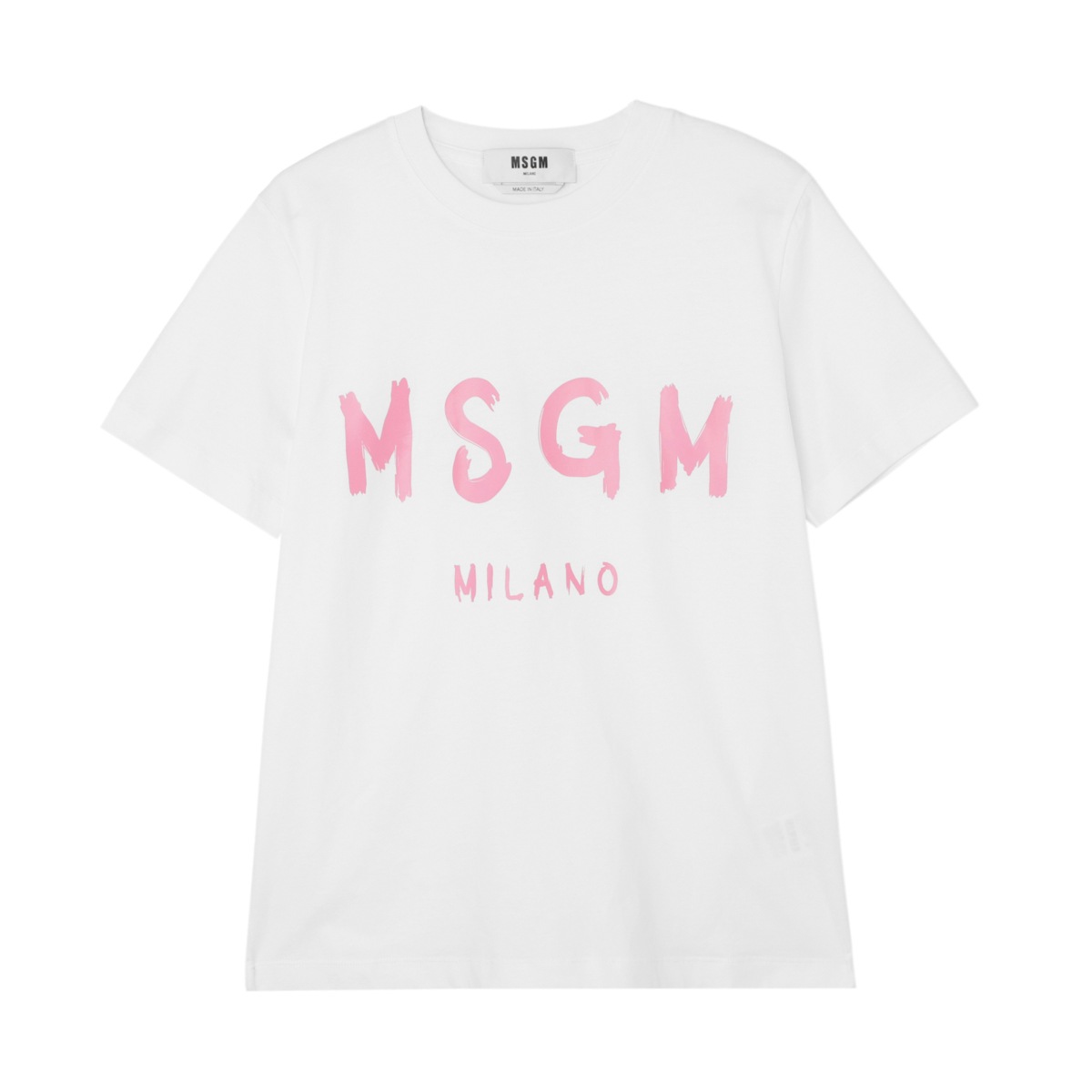 (エムエスジイエム) MSGM ロゴ T シャツ 3440MM510 237002 アウトレット】【ラスト1点】MSGM エムエスジーエム クルー