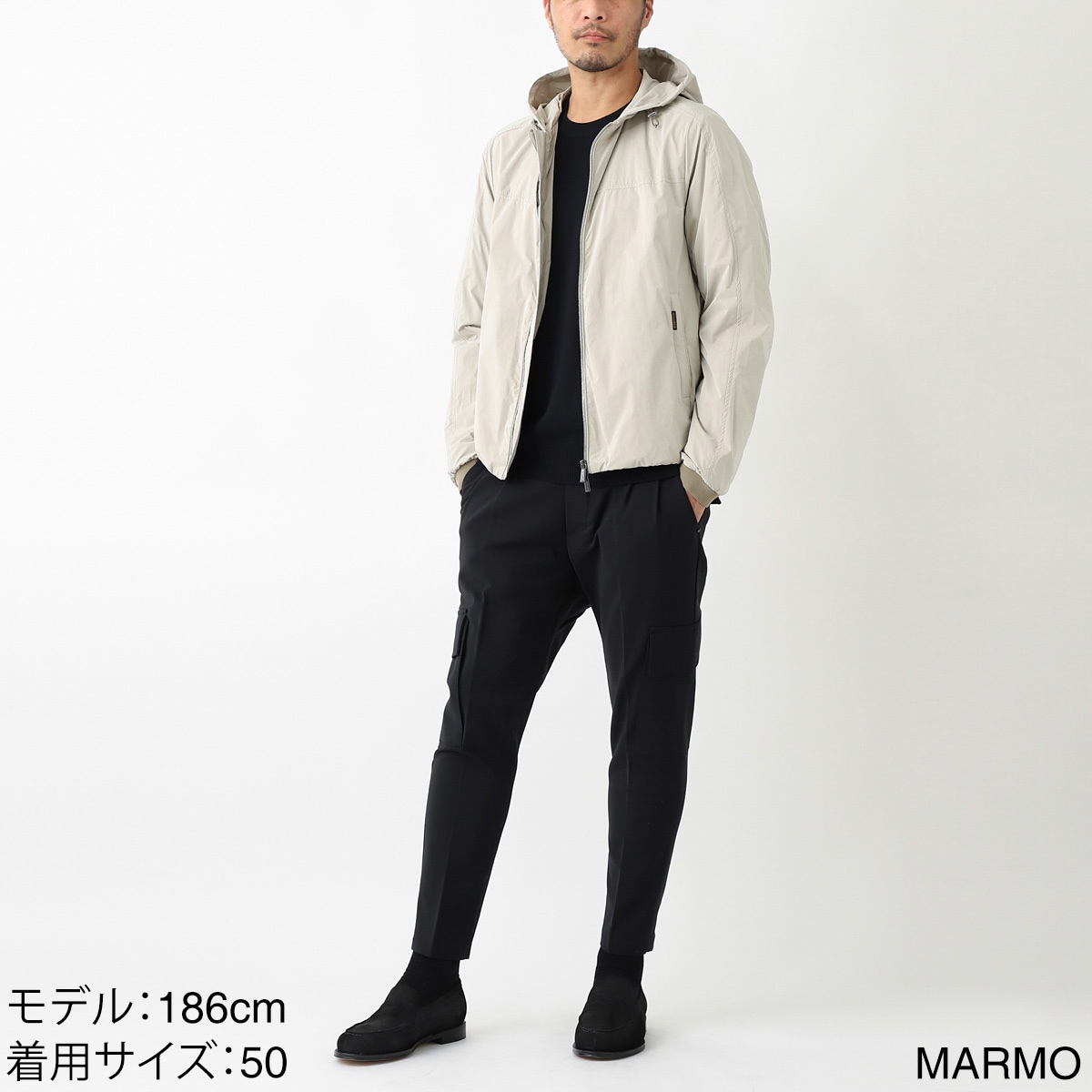 やまちゃん専用_MooRER ムーレー 「ALBORI-AM」 46 MOORER ムーレー ブルゾン/ALBORI-OS アルボリ【大きいサイズあり