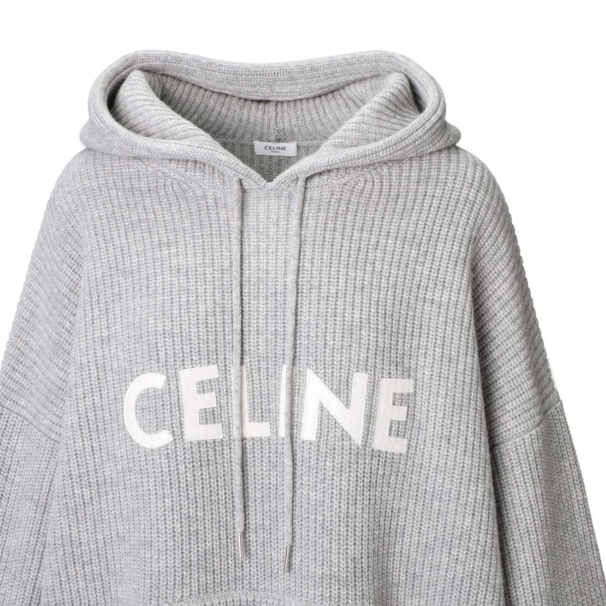新品Celine セリーヌニットフード付きニット