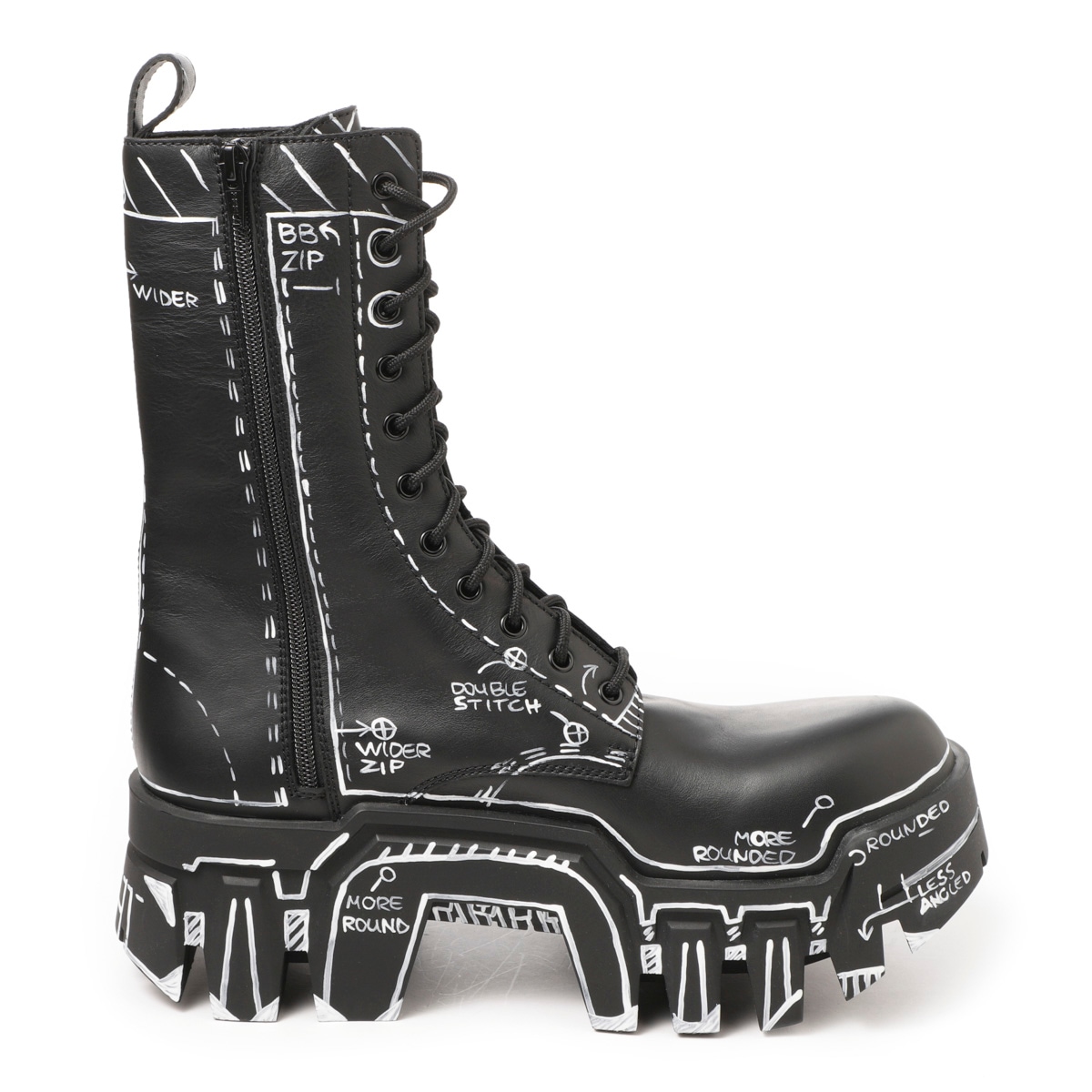 アウトレット】BALENCIAGA バレンシアガ ブーツ/レースアップブーツ