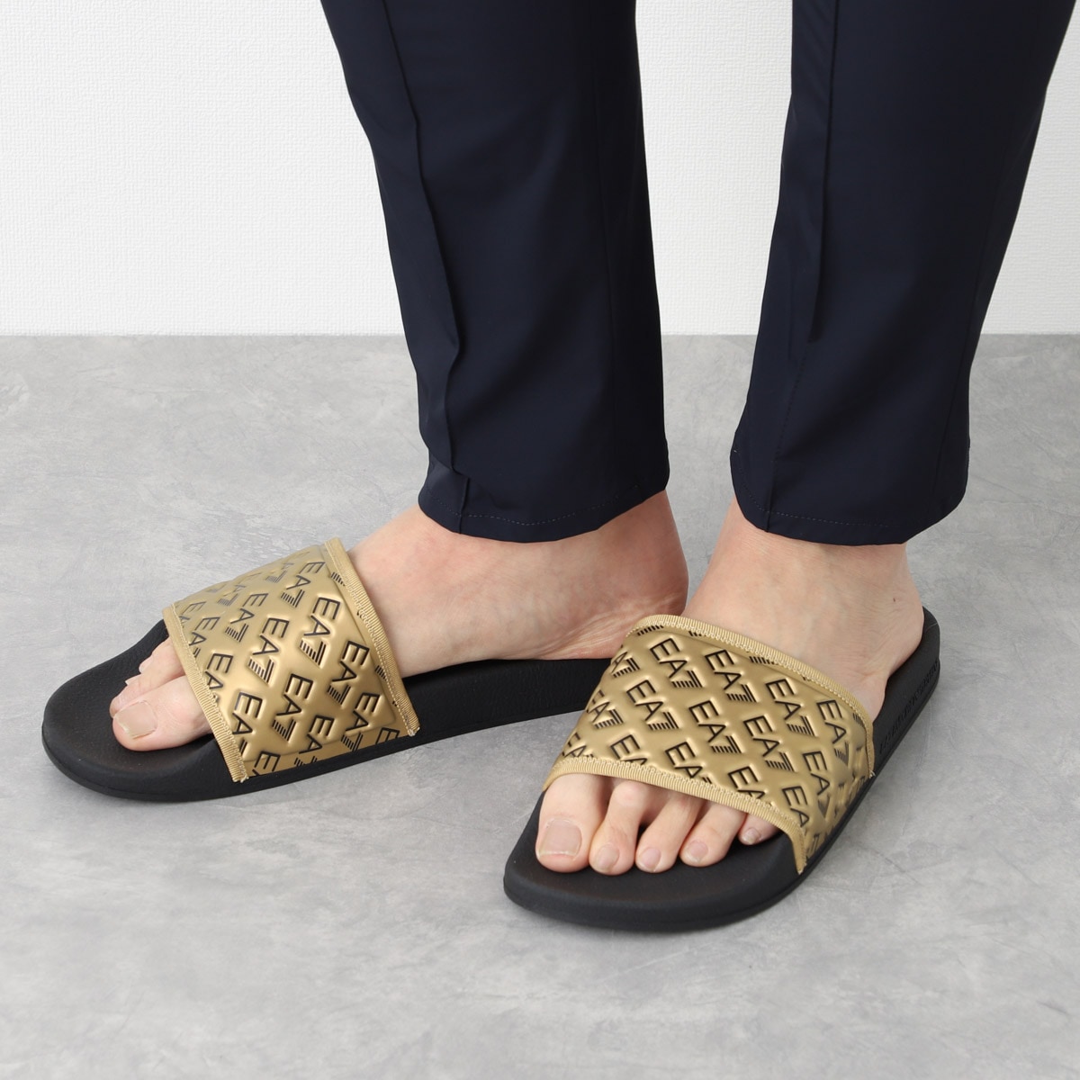 EA7 EMPORIO ARMANI エンポリオアルマーニ サンダル/スライドサンダル【大きいサイズあり】 メンズ