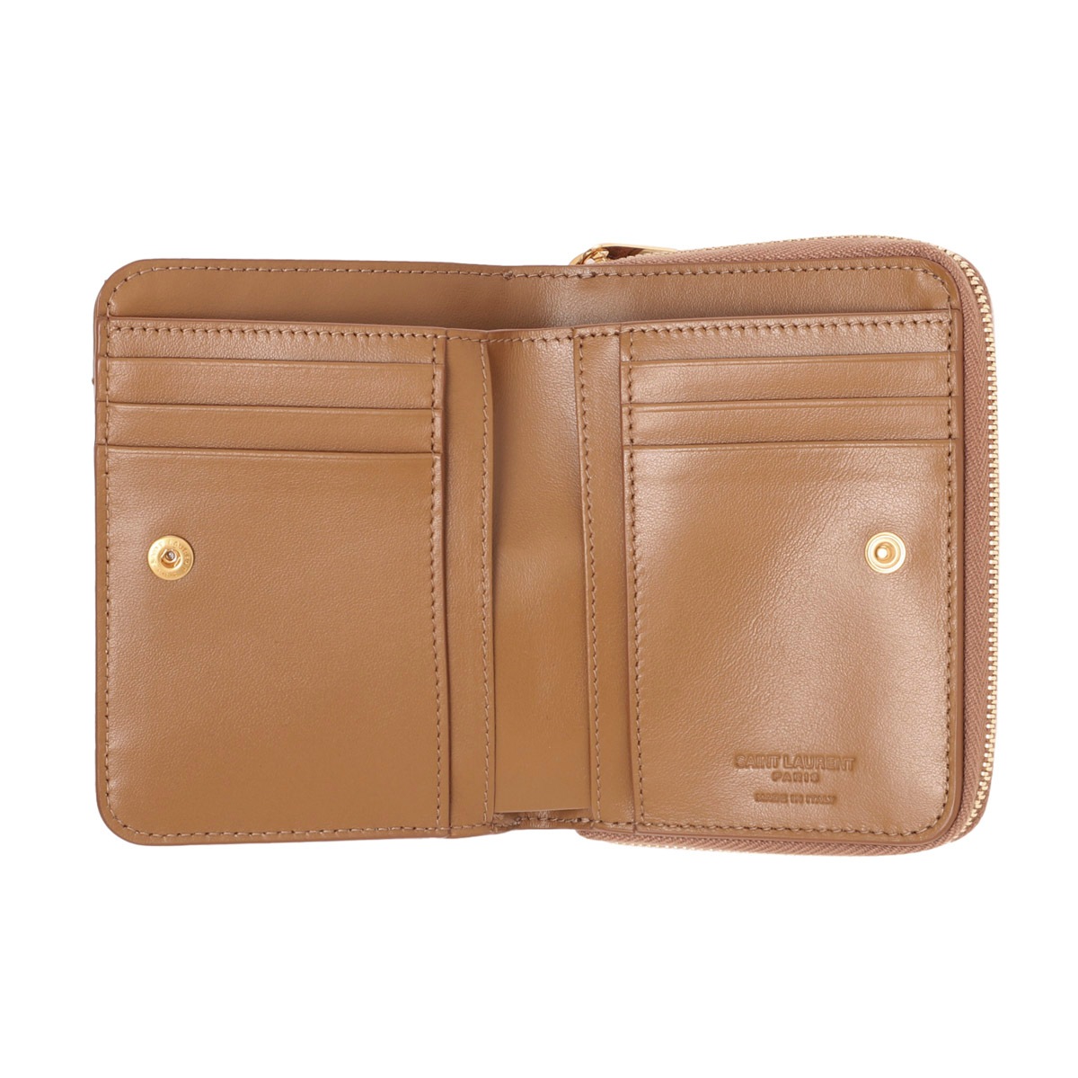 SAINT LAURENT サンローラン 2つ折り財布 小銭入れ付き レディース