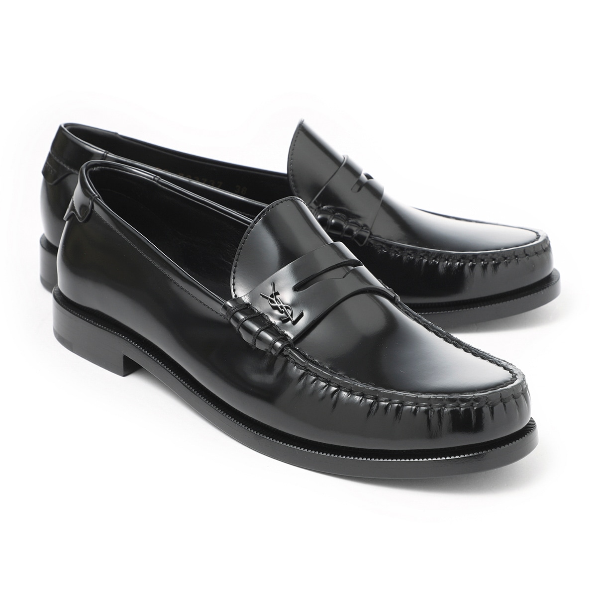 SAINT LAURENT PARIS レディース ローファー 670232 AAA7R 1000 アウトレット】SAINT LAURENT サンローラン ローファー/LE