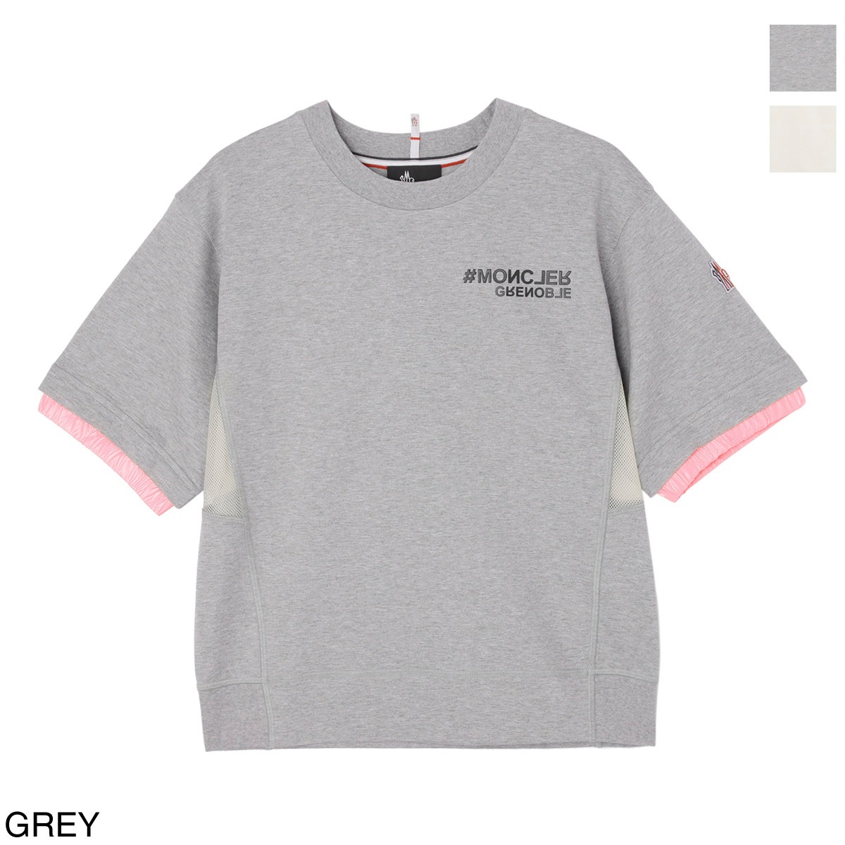 MONCLER GRENOBLE モンクレール グルノーブル クルーネックTシャツ レディース