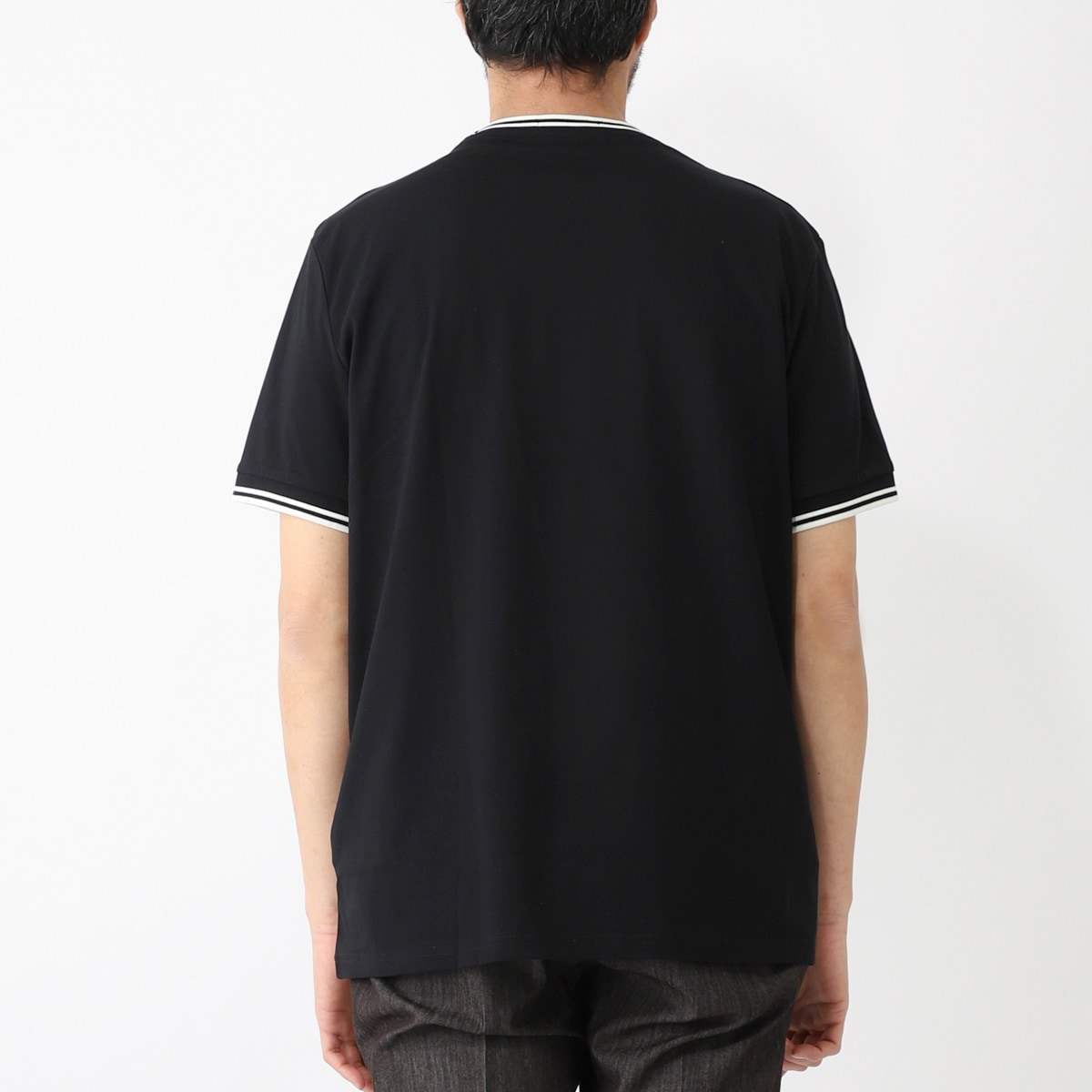 FRED PERRY フレッドペリー クルーネック半袖Tシャツ/M1588 メンズ
