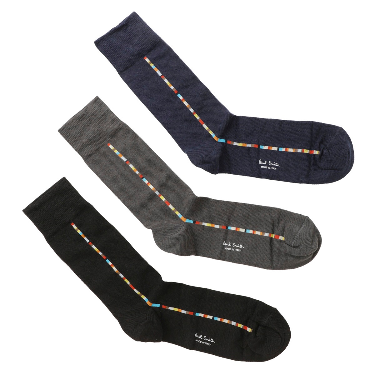 アウトレット】Paul Smith ポールスミス 靴下 3足セット