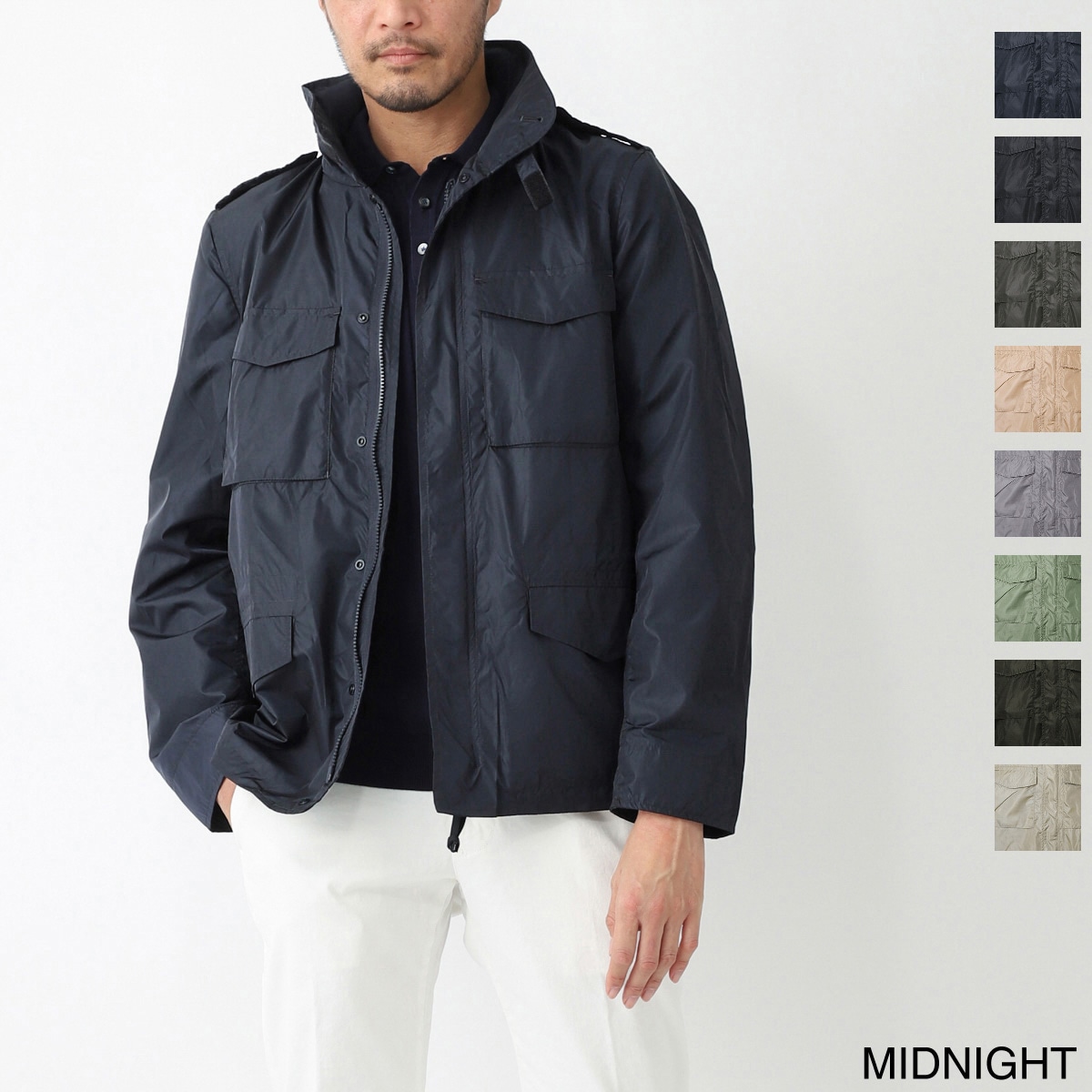 ASPESI アスペジ フィールドジャケット/パッカブルナイロンブルゾン/MINIFIELD VENTO ミニフィールド メンズ