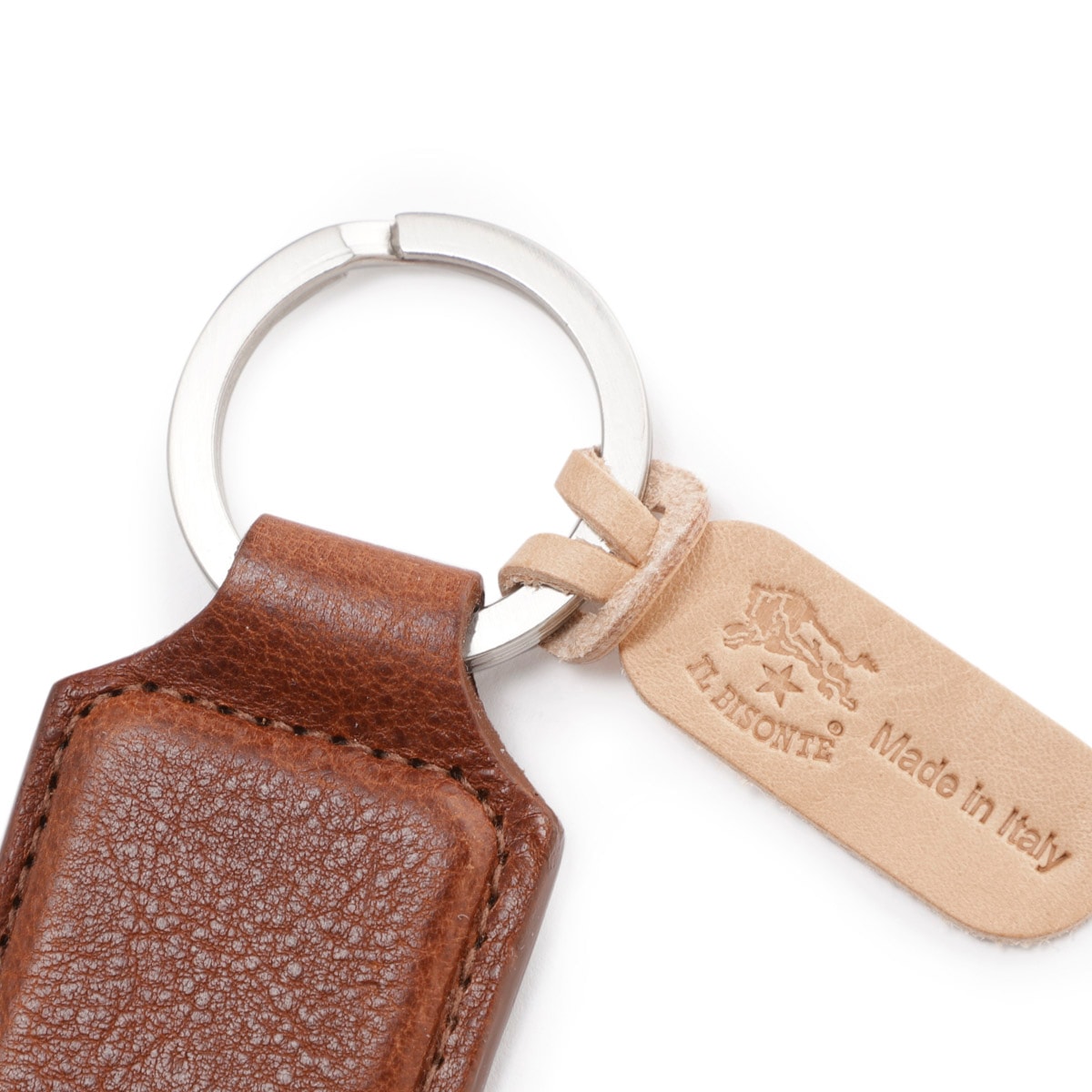IL BISONTE イルビゾンテ キーリング/バッグチャームレザー