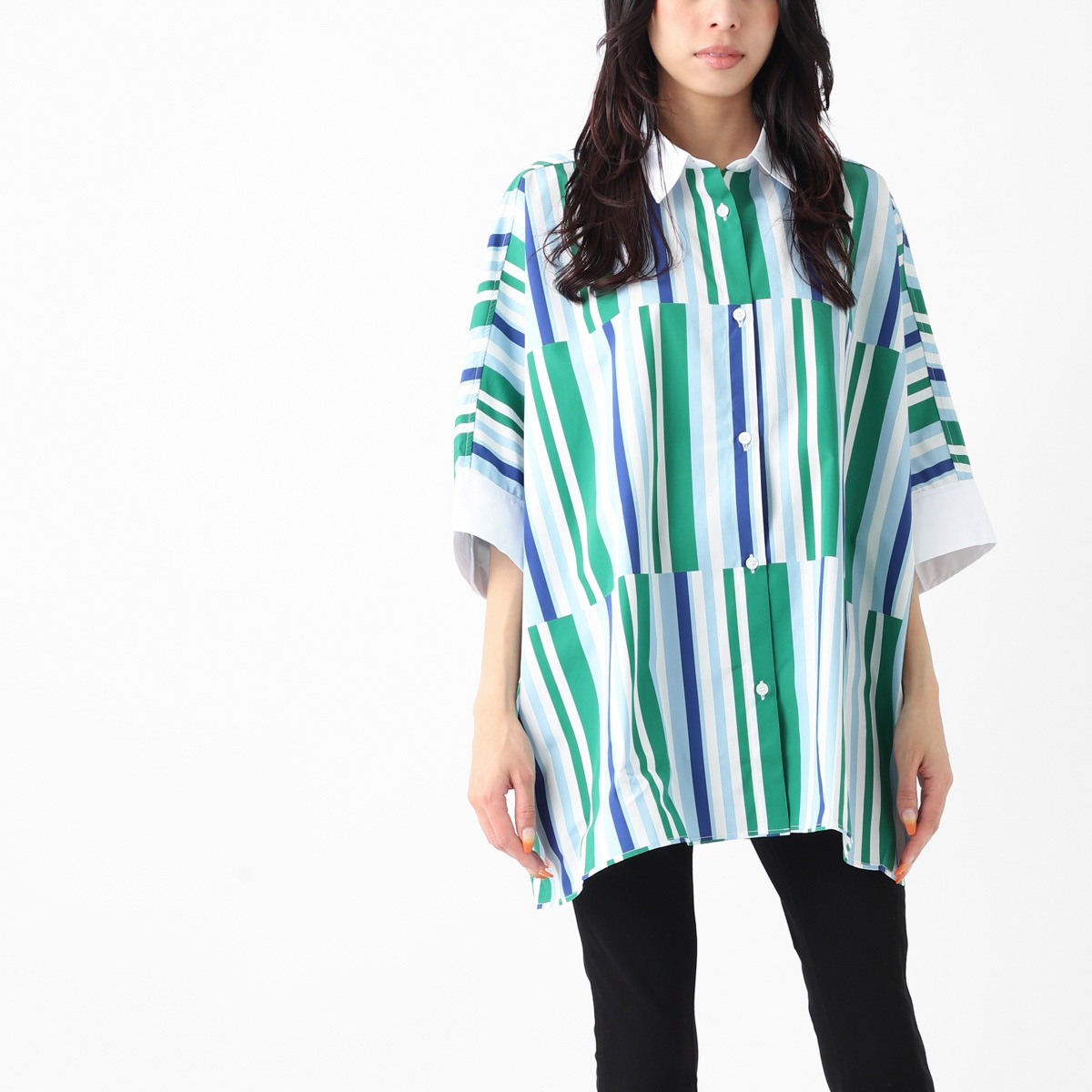 MAISON KITSUNE メゾンキツネ カジュアルシャツ レディース