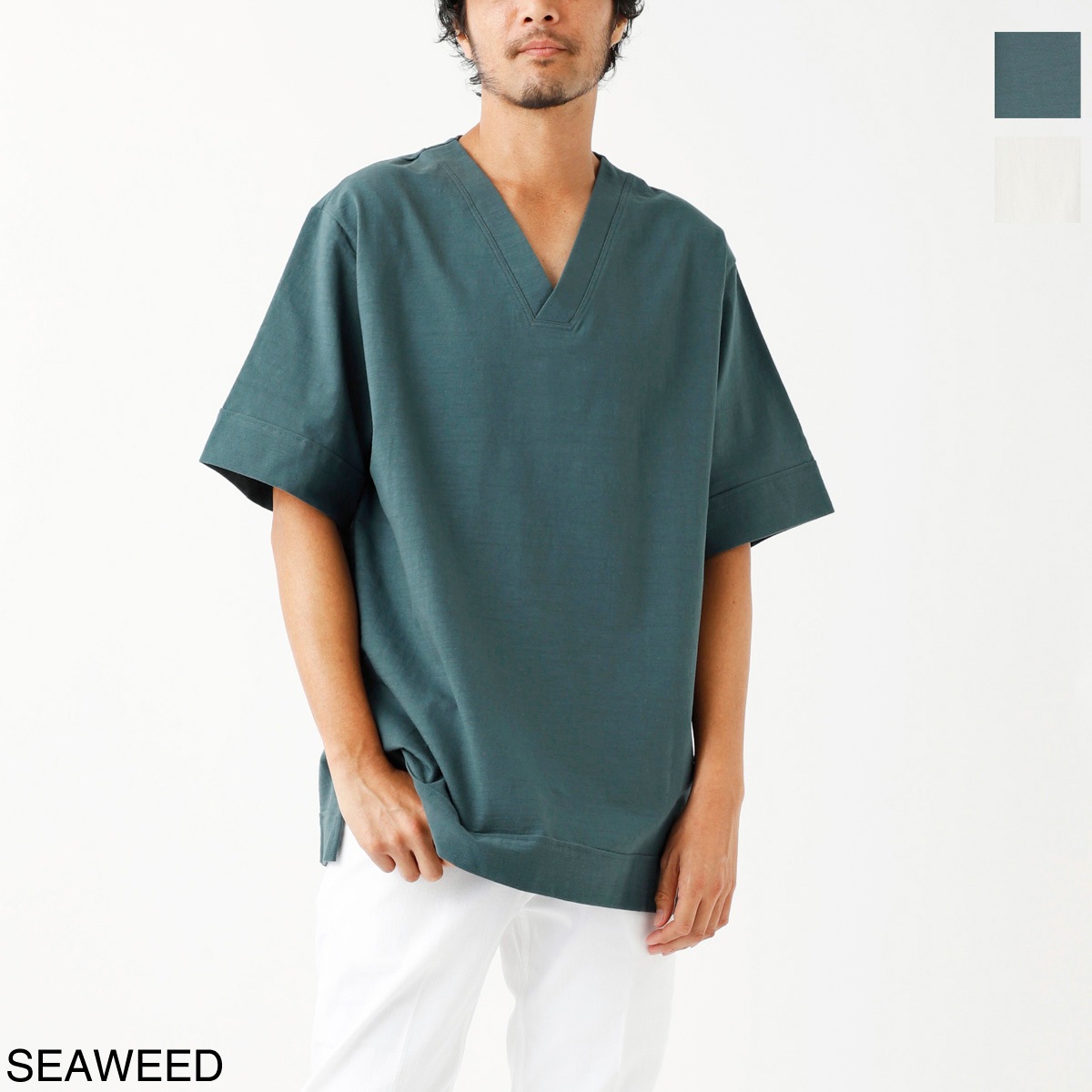 アウトレット】JIL SANDER ジルサンダー Vネック Tシャツ メンズ