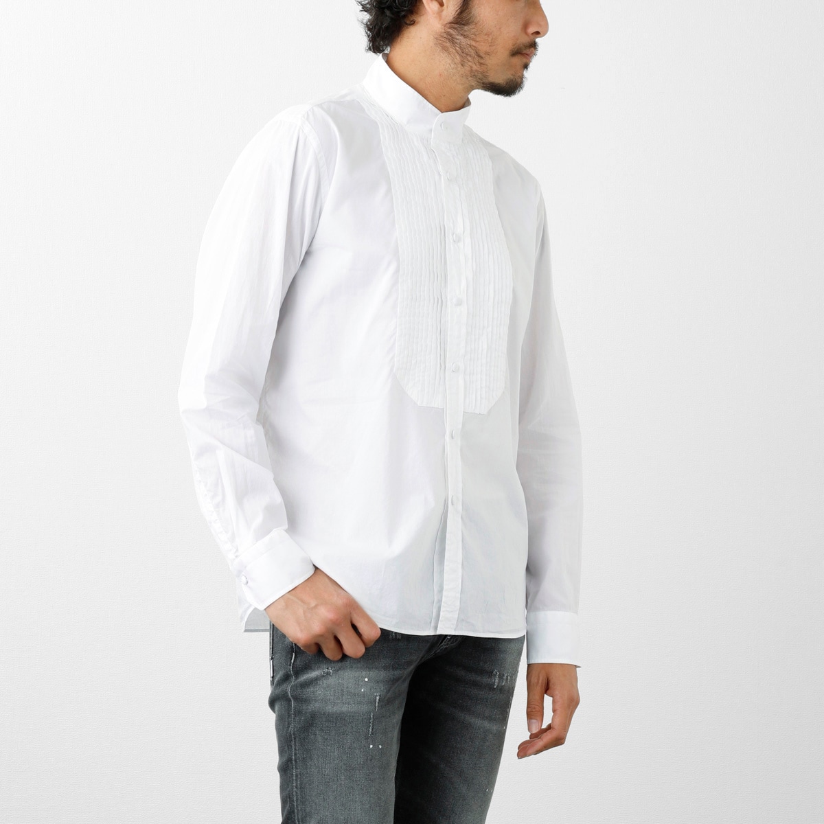 【アウトレット】TAGLIATORE タリアトーレ カジュアルシャツ/GHANDI メンズ