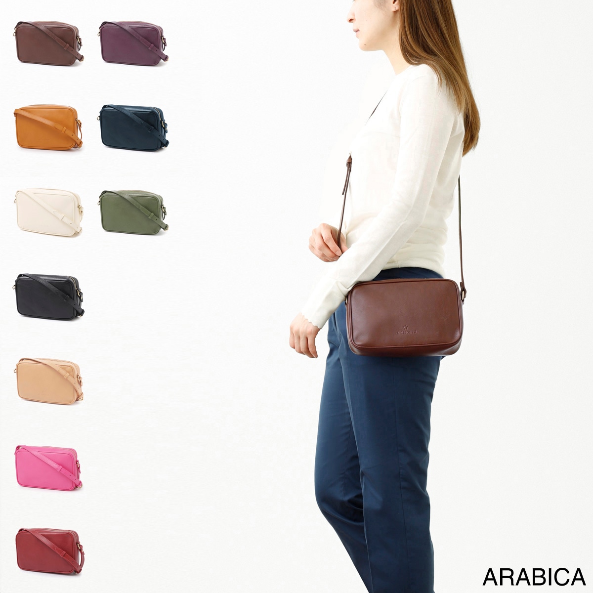 【アウトレット】IL BISONTE イルビゾンテ ショルダーバッグ/クロスボディバッグ/OLIVETA レディース