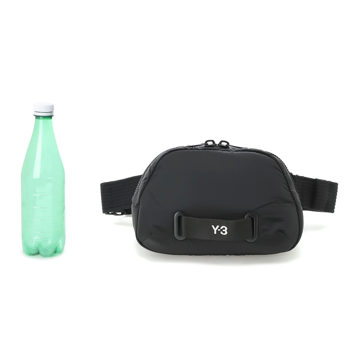 Y-3 ブラックウエストバッグ 収納袋付き Y-3 ワイスリー ヨウジヤマモト adidas アディダス バッグ
