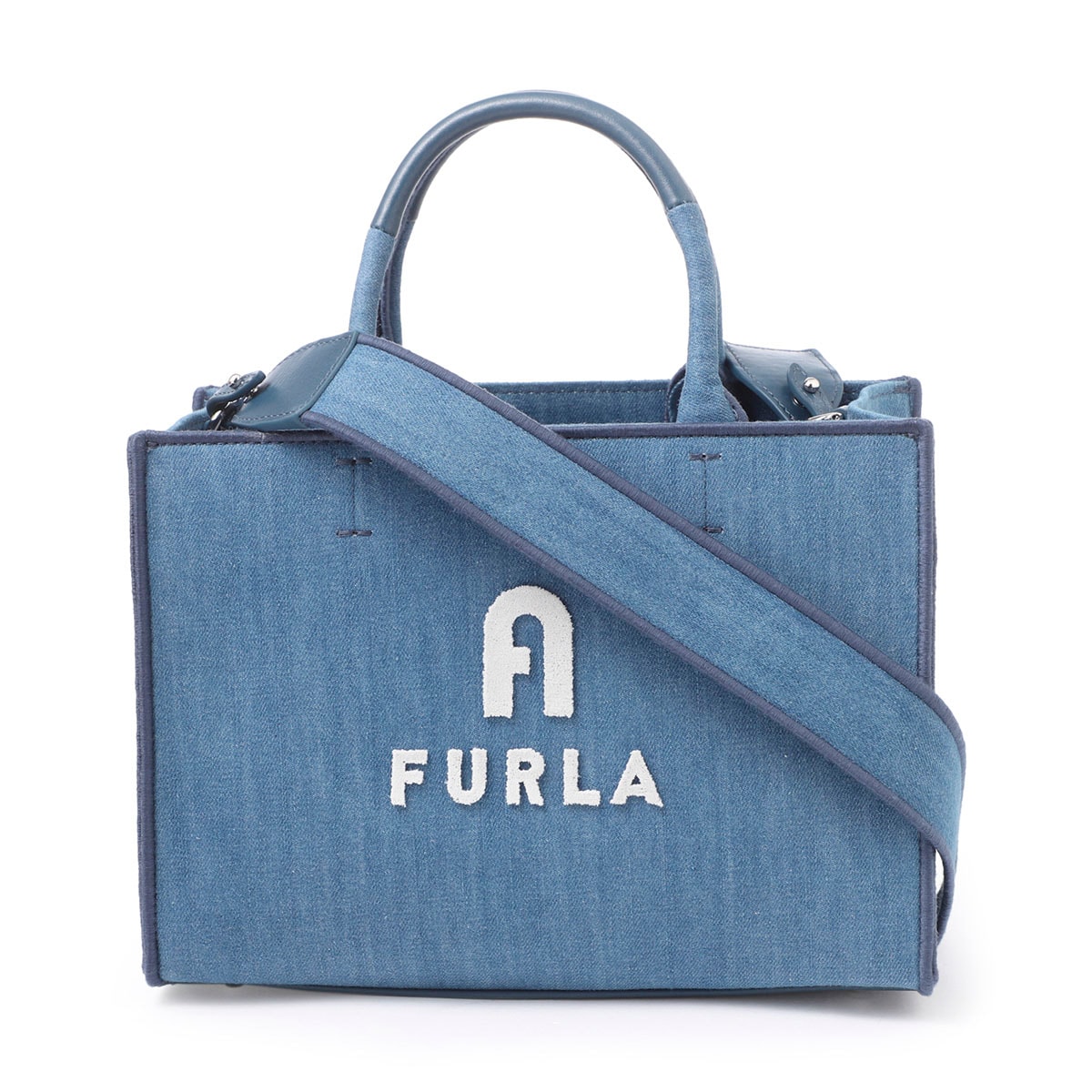 ☆FURLA☆ OPPORTUNITY Tote S 2wayトート BLU JAY♪ アウトレット】FURLA フルラ トートバッグ 2WAY/OPPORTUNITY S
