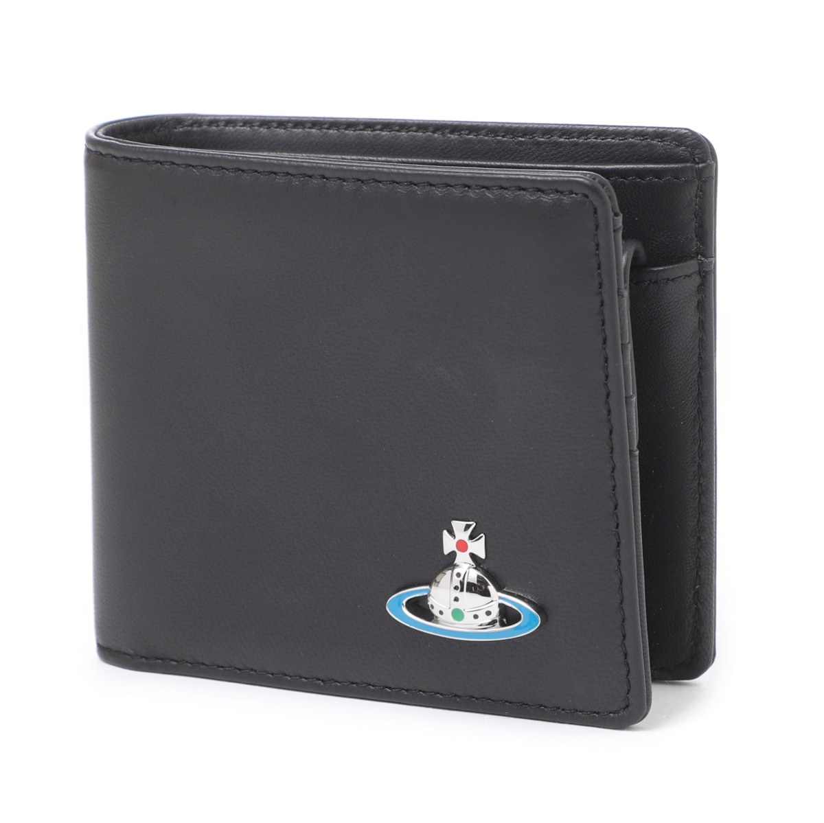 【アウトレット】Vivienne Westwood ヴィヴィアンウエストウッド 2つ折り財布 小銭入れ付き/NAPPA BILLFOLD WITH COIN POCKET メンズ