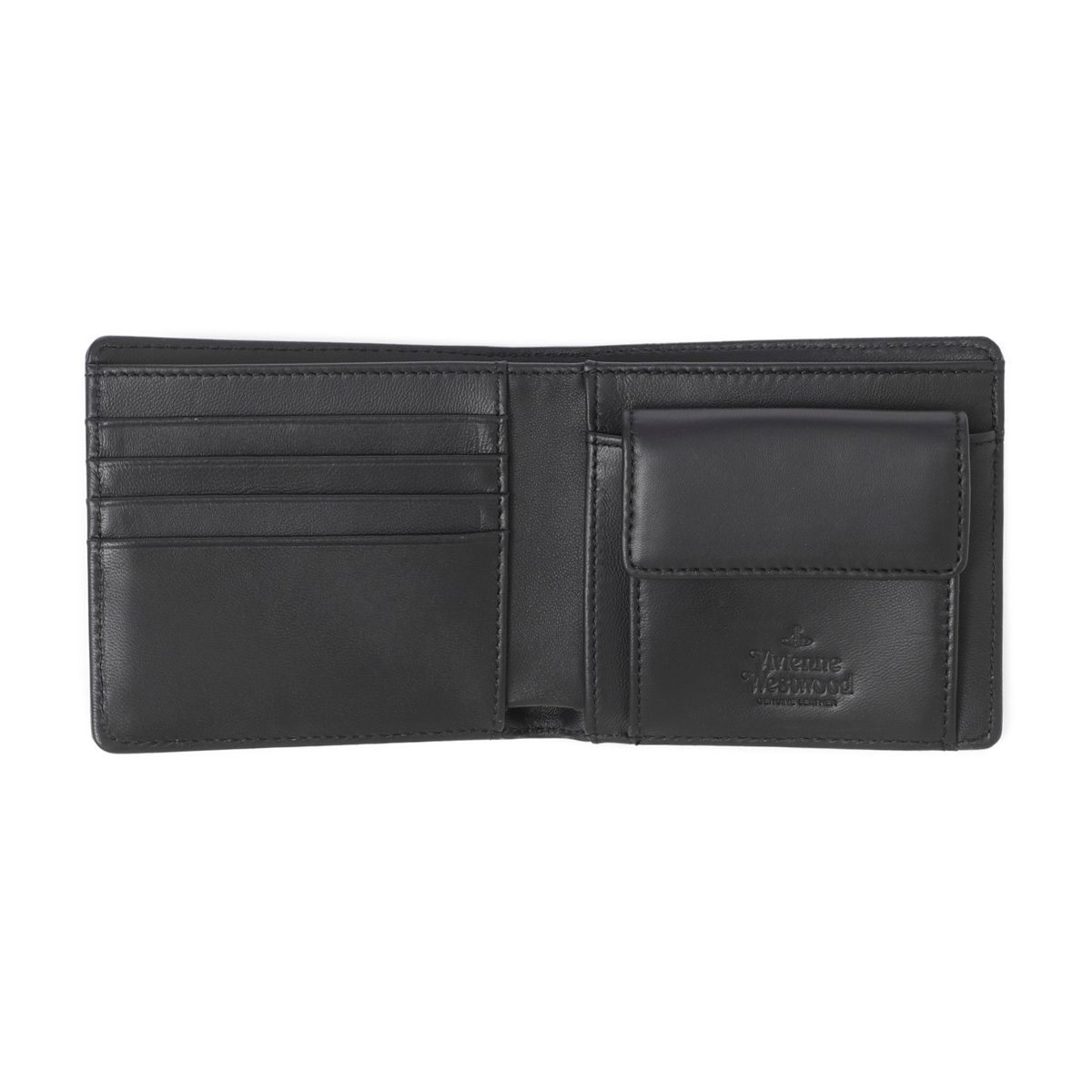 【アウトレット】Vivienne Westwood ヴィヴィアンウエストウッド 2つ折り財布 小銭入れ付き/NAPPA BILLFOLD WITH COIN POCKET メンズ