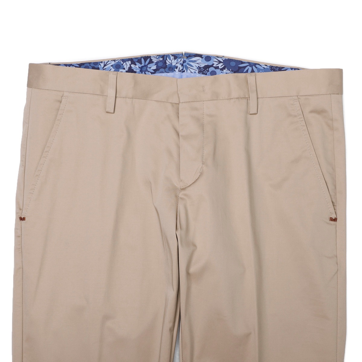 entre amis アントレアミ ジップフライパンツ/コットンパンツ/TK