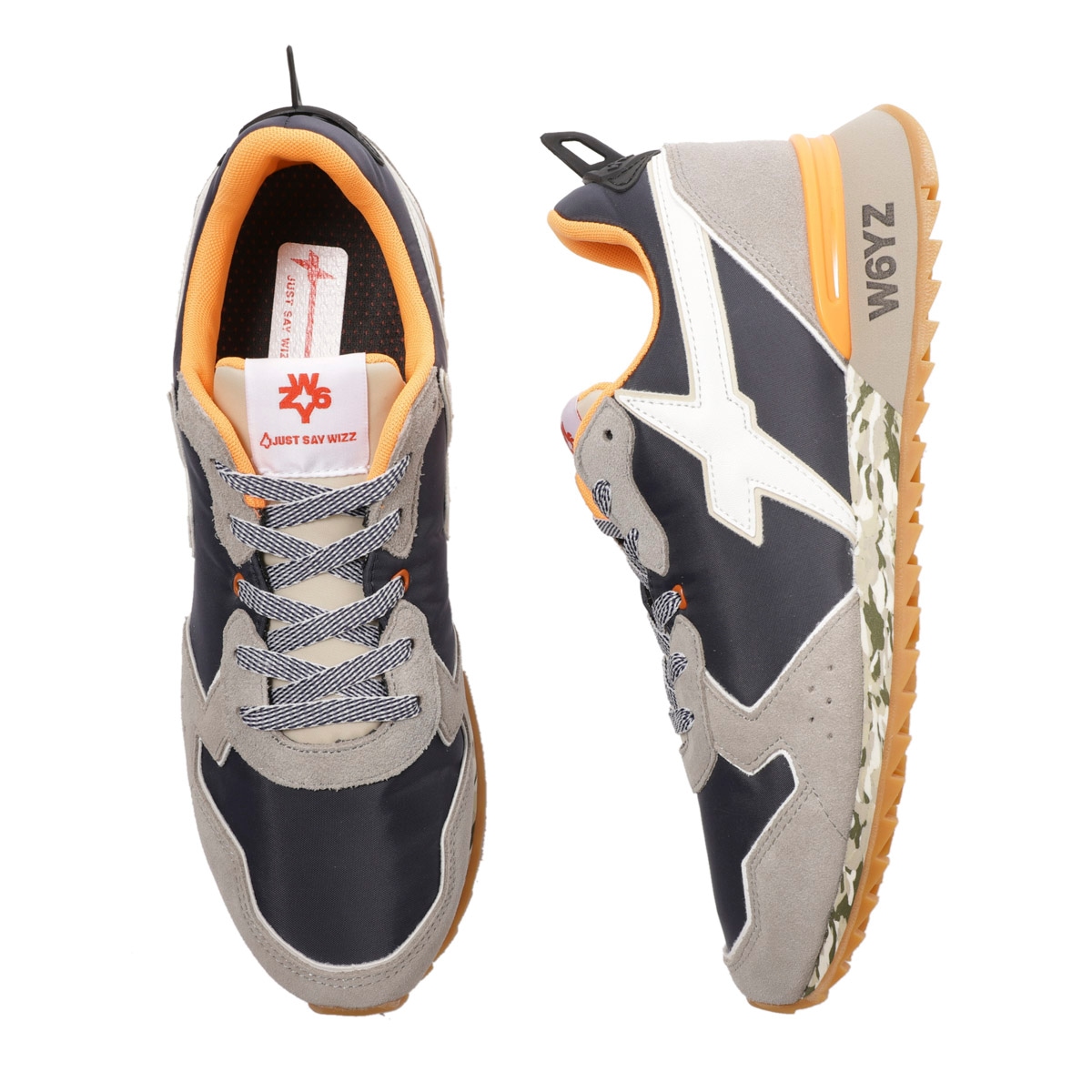 【アウトレット】W6YZ ウィズ スニーカー/JET-M.【大きいサイズあり】 メンズ