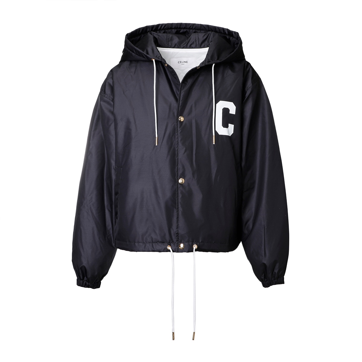 【アウトレット】【ラスト1点】CELINE セリーヌ ナイロンジャケット/クロップドジャケット【大きいサイズあり】 レディース