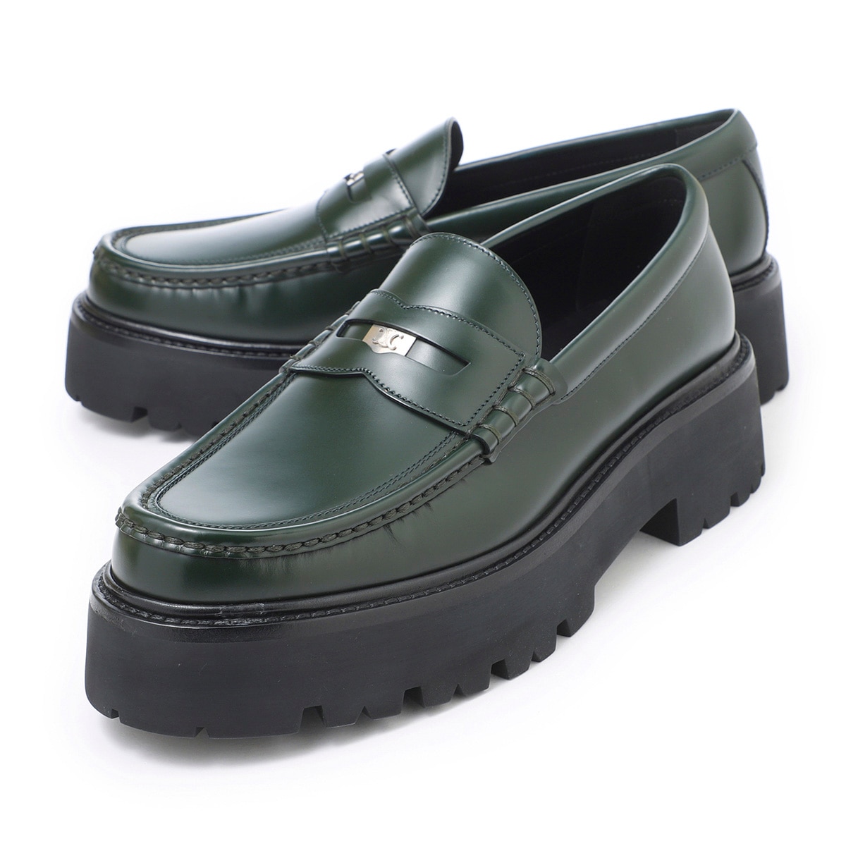 【決算SALE】【アウトレット】CELINE セリーヌ ローファー/CHUNKY PENNY LOAFER 45【大きいサイズあり】 メンズ