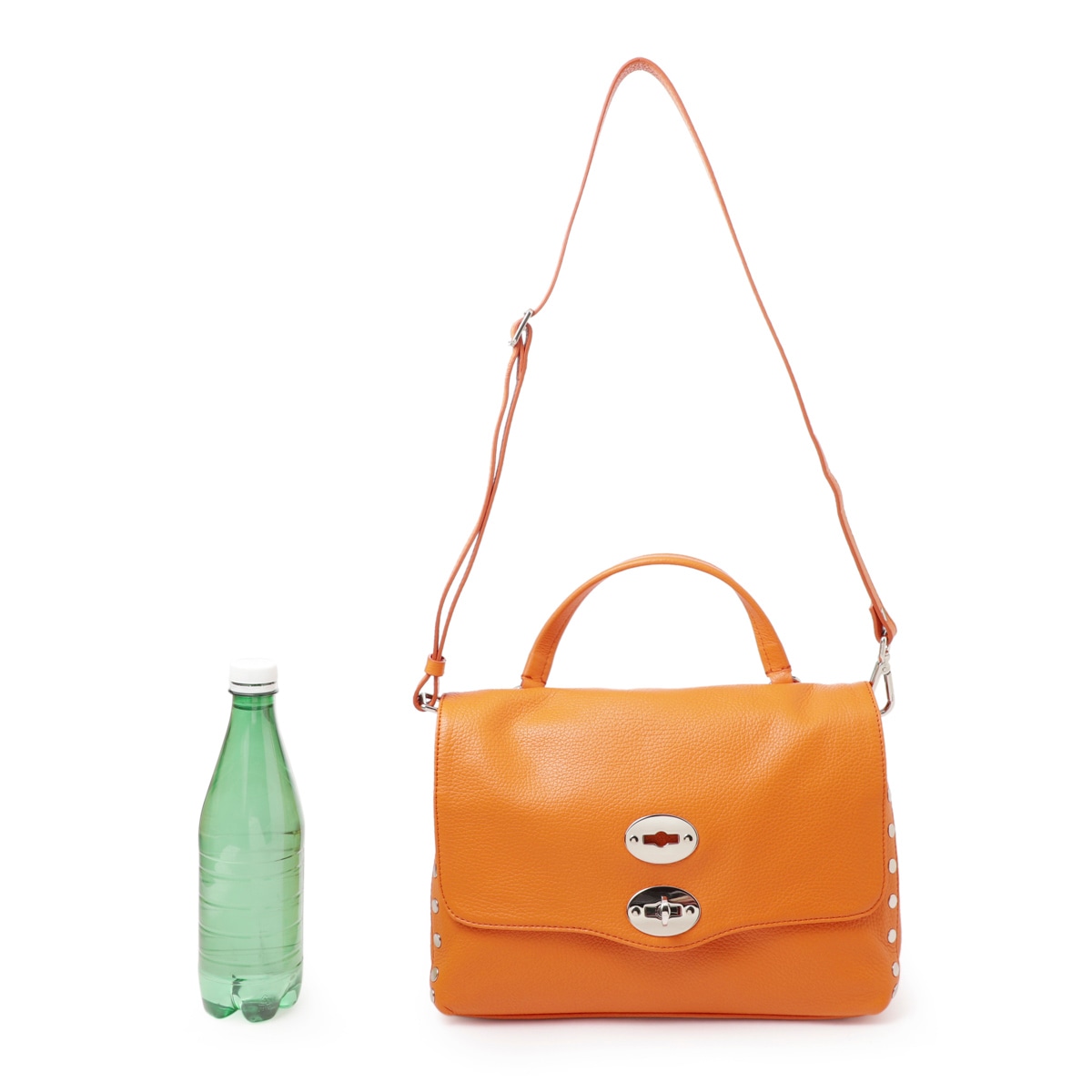 美品ザネラート　ポステーナ　クロスボディバッグ　ショルダー　ハンドバッグ　ブルー ZANELLATO ザネラート ショルダーバッグ/ハンドバッグ/POSTINA