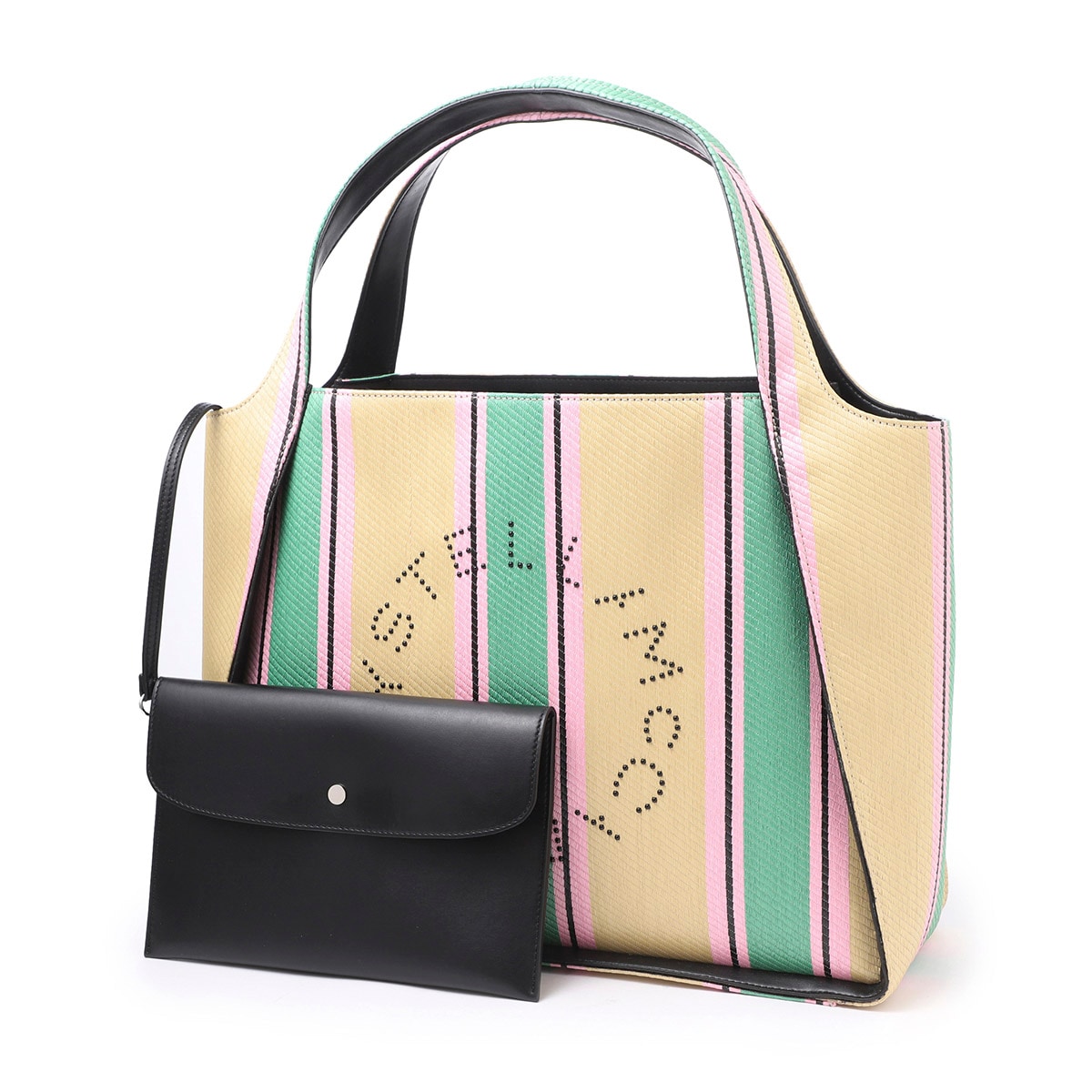 【アウトレット】STELLA McCARTNEY ステラマッカートニー トートバッグ/STELLA LOGO レディース