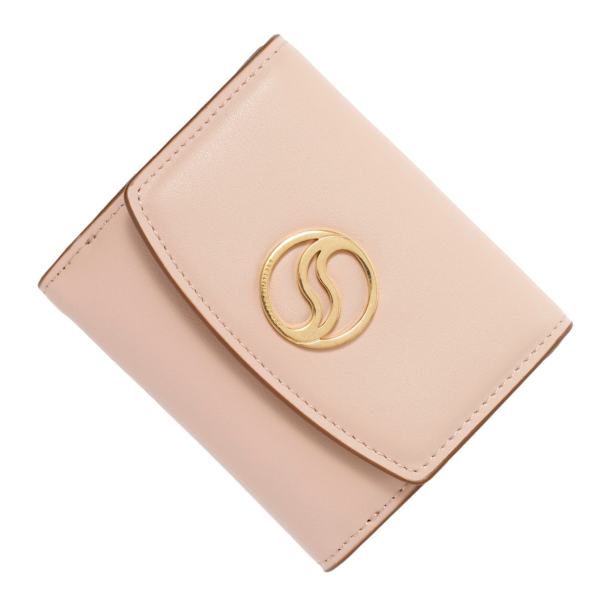 STELLA McCARTNEY 二つ折り財布 ベージュ