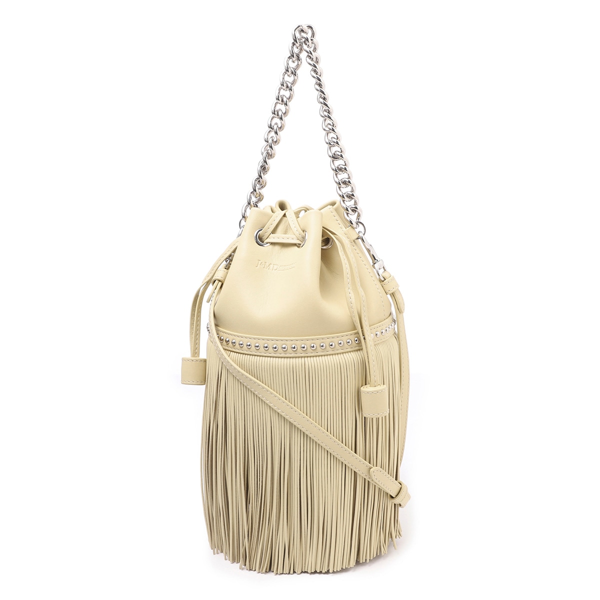 【アウトレット】J&M DAVIDSON ジェイ&エム デヴィッドソン ショルダーバッグ 2WAY/ハンドバッグ/MINI FRINGE CARNIVAL WITH STUDS レディース