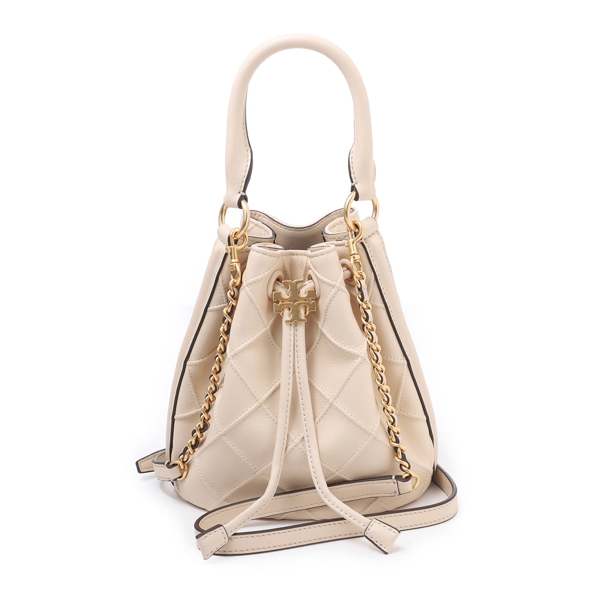 Tory Burch フレミング ツイード バケットバッグ 新品