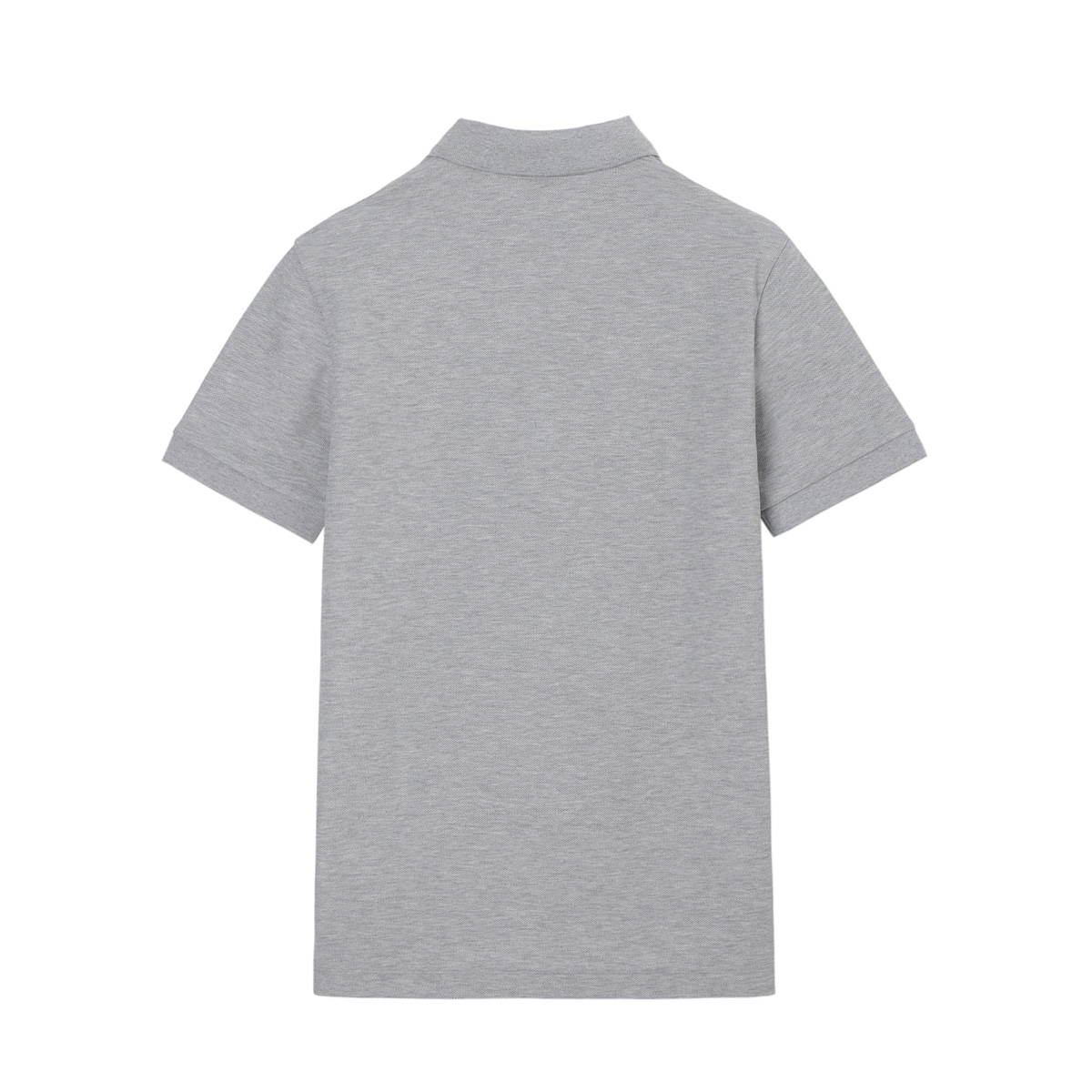 日本製 バーバリー 廃盤 ポロシャツ M メンズ ビッグロゴ グレーTY1879 BURBERRY BLACK LABEL - 廃盤 バーバリーブラックレーベル T