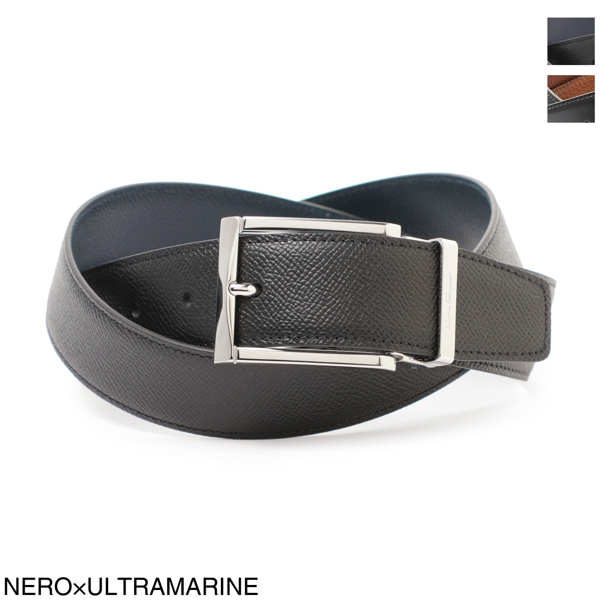 美品✨Ferragamo フェラガモ　ベルト リバーシブル　調整可能 104ｃｍ 楽天市場】フェラガモ FERRAGAMO リバーシブル ベルト