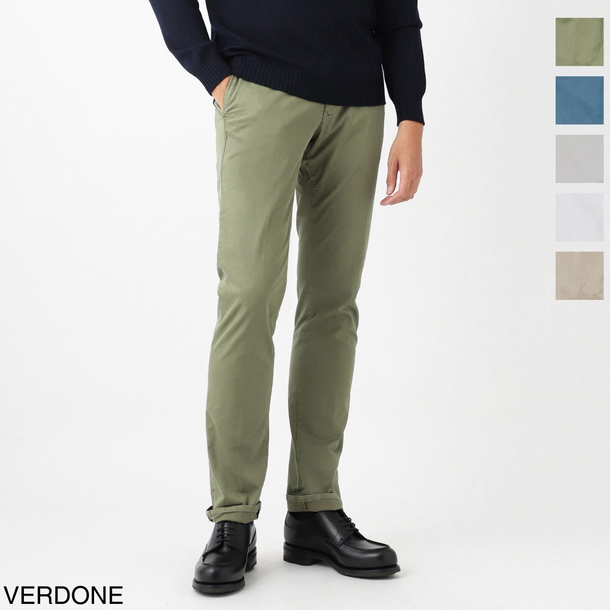 インコテックス SLIM FIT コットン チノパン 30 カーキ 国内正規品 アウトレット】INCOTEX SLACKS インコテックス スラックス コットン