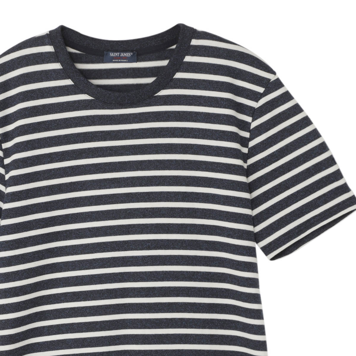 Saint James ストライプ クルーネック Tシャツ アウトレット】SAINT JAMES セントジェームス クルーネックT
