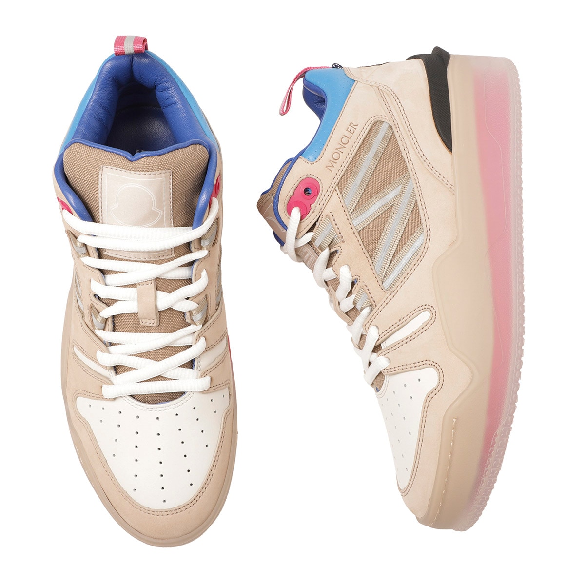 【MONCLER】PIVOT MID HIGH TOP スニーカー MONCLER モンクレール Pivot Mid Hight Top Sneakers ピボット
