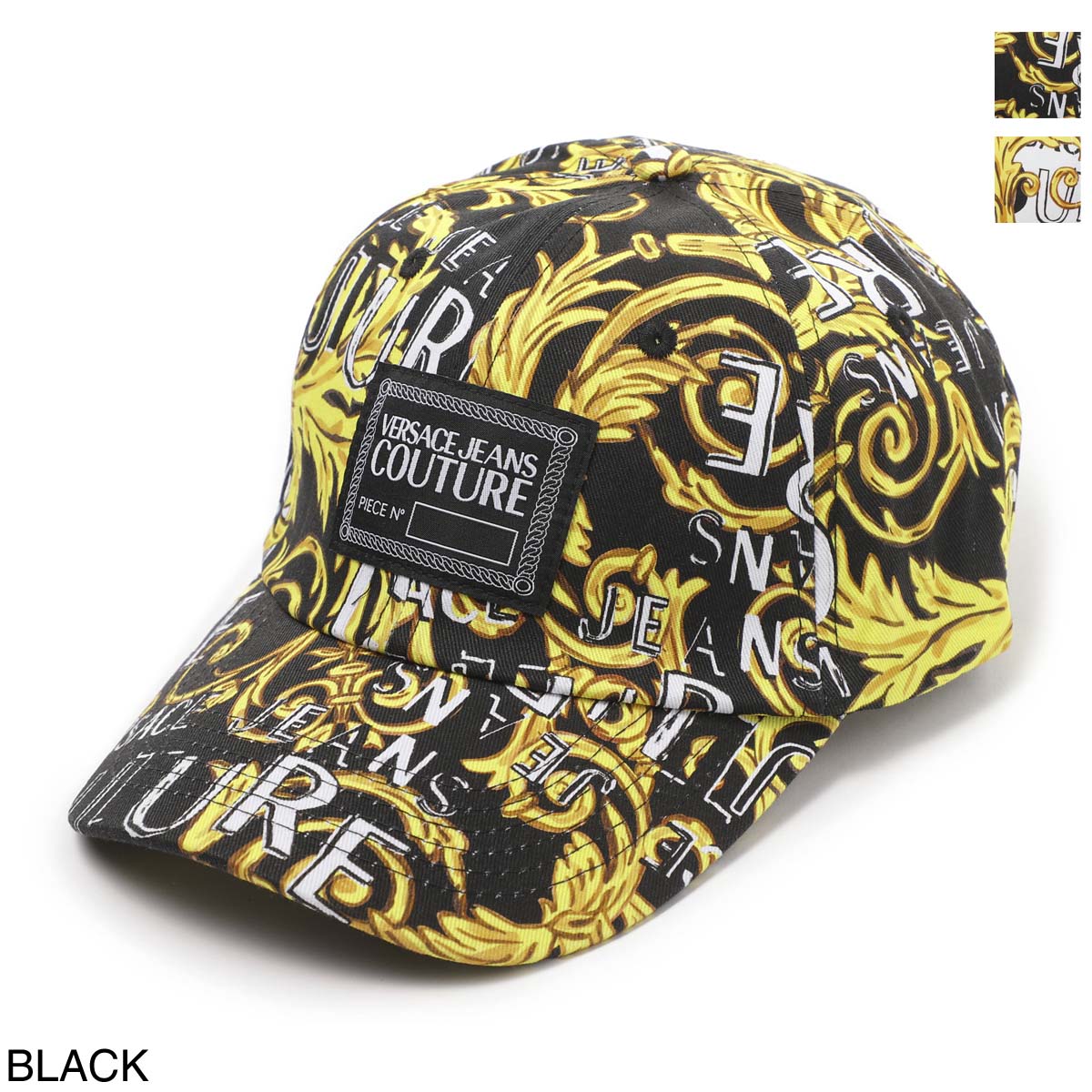 VERSACE JEANS COUTURE ヴェルサーチェ ベースボールキャップ メンズ
