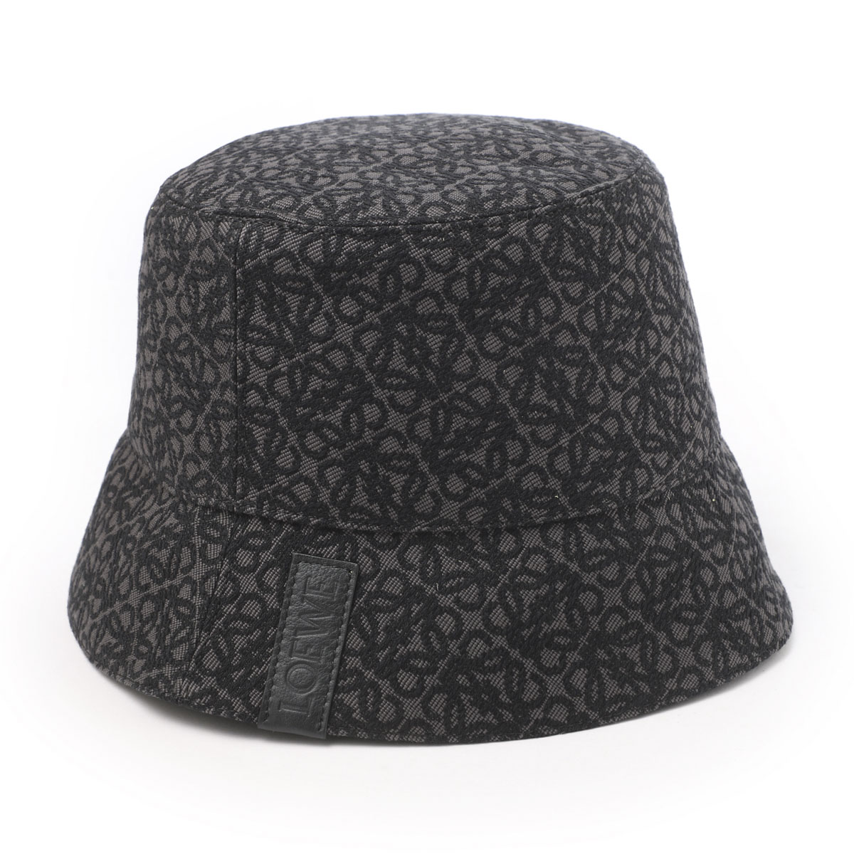 LOEWE ロエベ バケットハット/Reversible bucket hat in Anagram jacquard and nylon メンズ