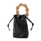 JIL SANDER ジルサンダー ハンドバッグ 2WAY/DRAWSTRING CHAIN SM レディース